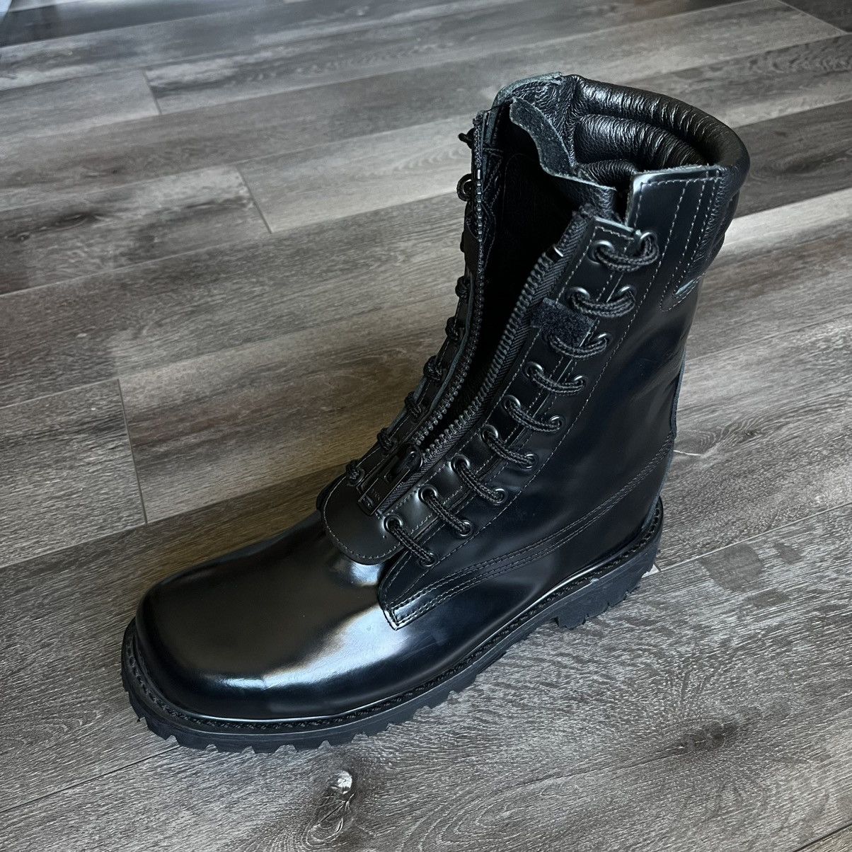 Vibram All American Boot Structural Firefighter Black Leather Boots Size US 10 / EU 43 - 10 Thumbnail