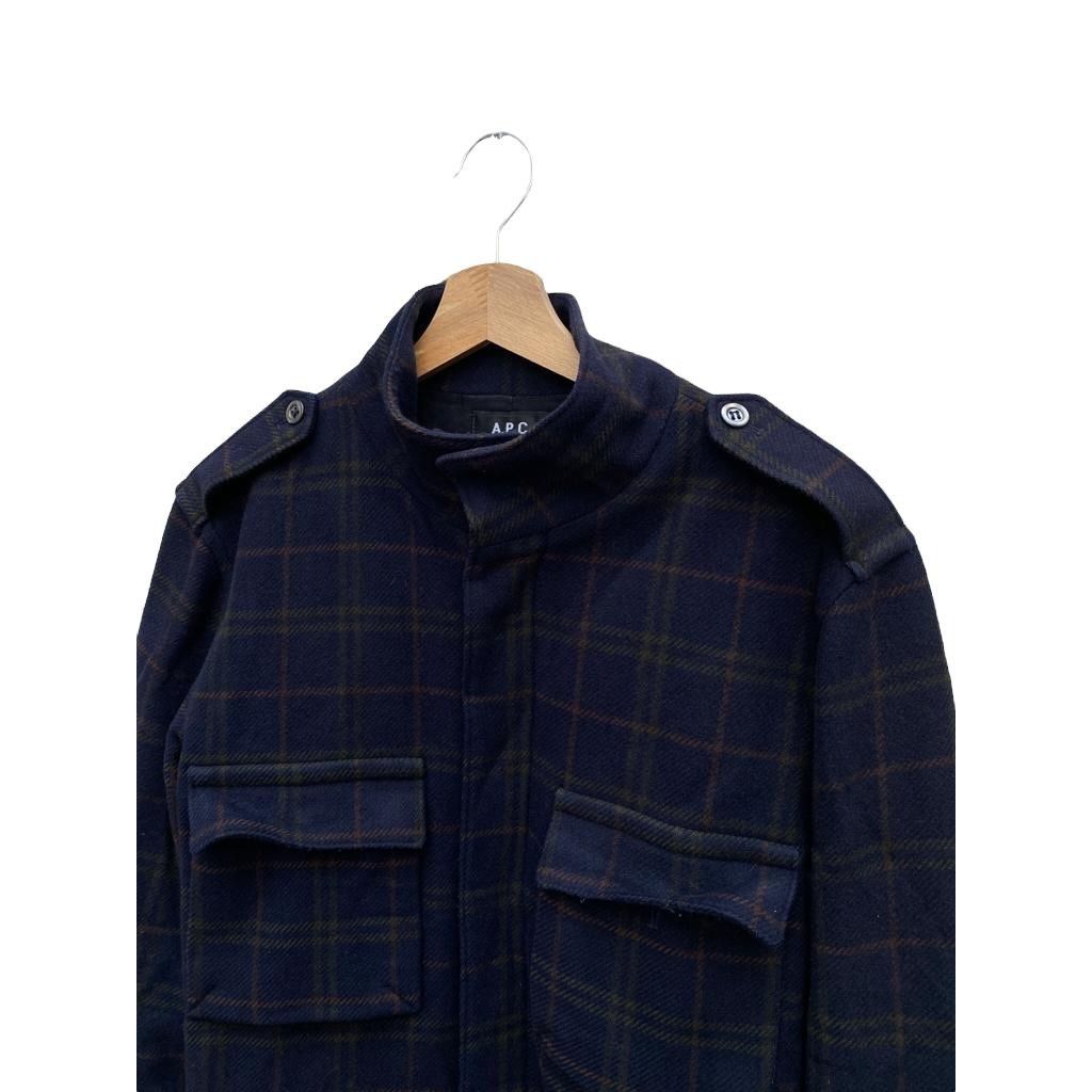 A.P.C. Wool checkered jacket / Overshirt Size US S / EU 44-46 / 1 - 2 Thumbnail