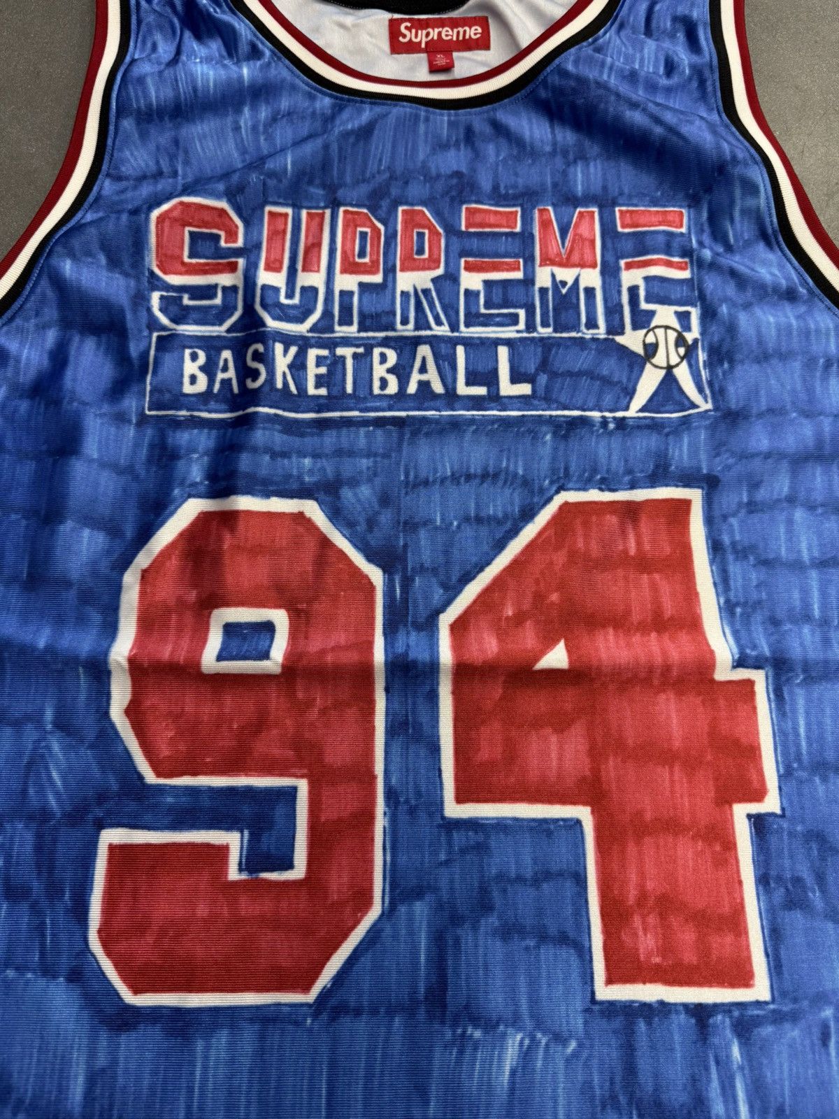 Supreme SS25 Supreme Marker Basketball Jersey Size US XL / EU 56 / 4 - 4 Thumbnail