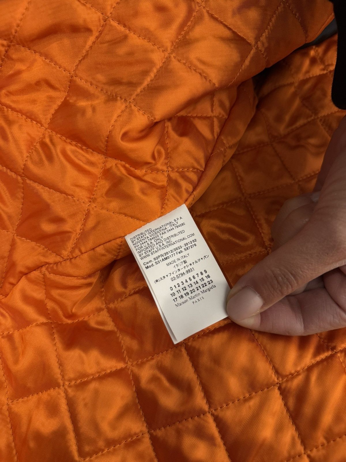 Maison Margiela Leather jacket Maison Martin Margiela Size M / US 6-8 / IT 42-44 - 7 Thumbnail
