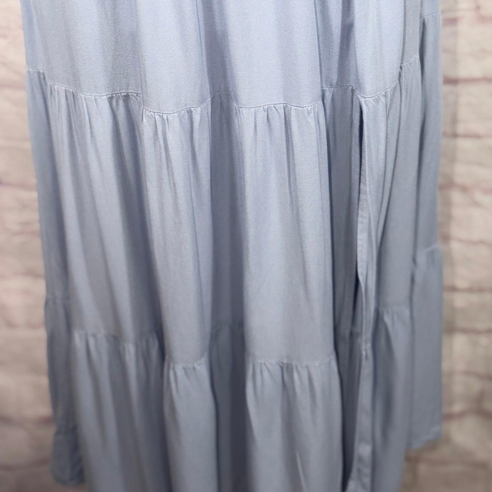 Other MEROKEETY Medium One-Shoulder Smocked Midi Dress Size M / US 6-8 / IT 42-44 - 5 Thumbnail