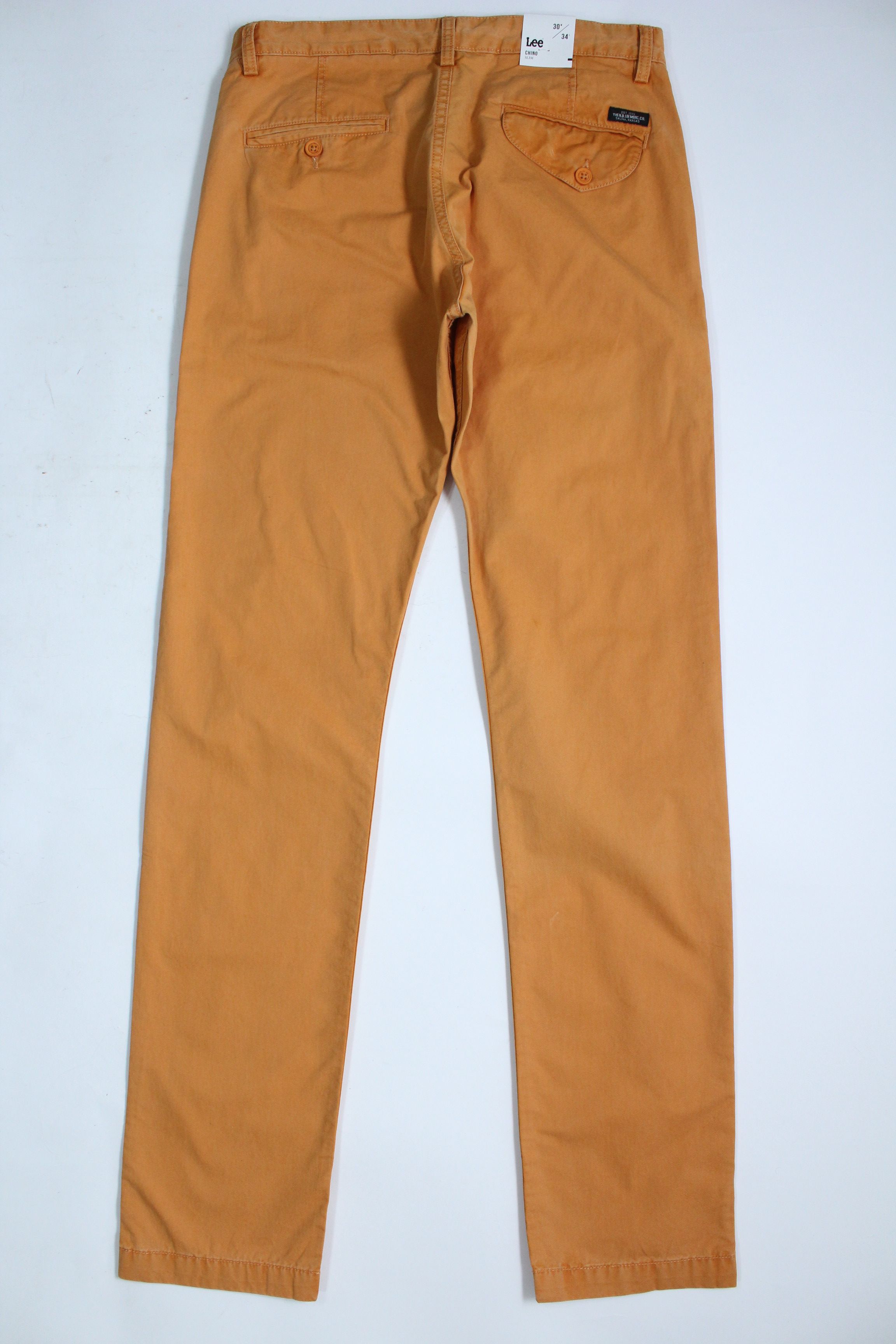 Lee Lee Chino Slim Pants Mens Size 30/34 Authentic New Vintage Size US 30 / EU 46 - 1 Thumbnail