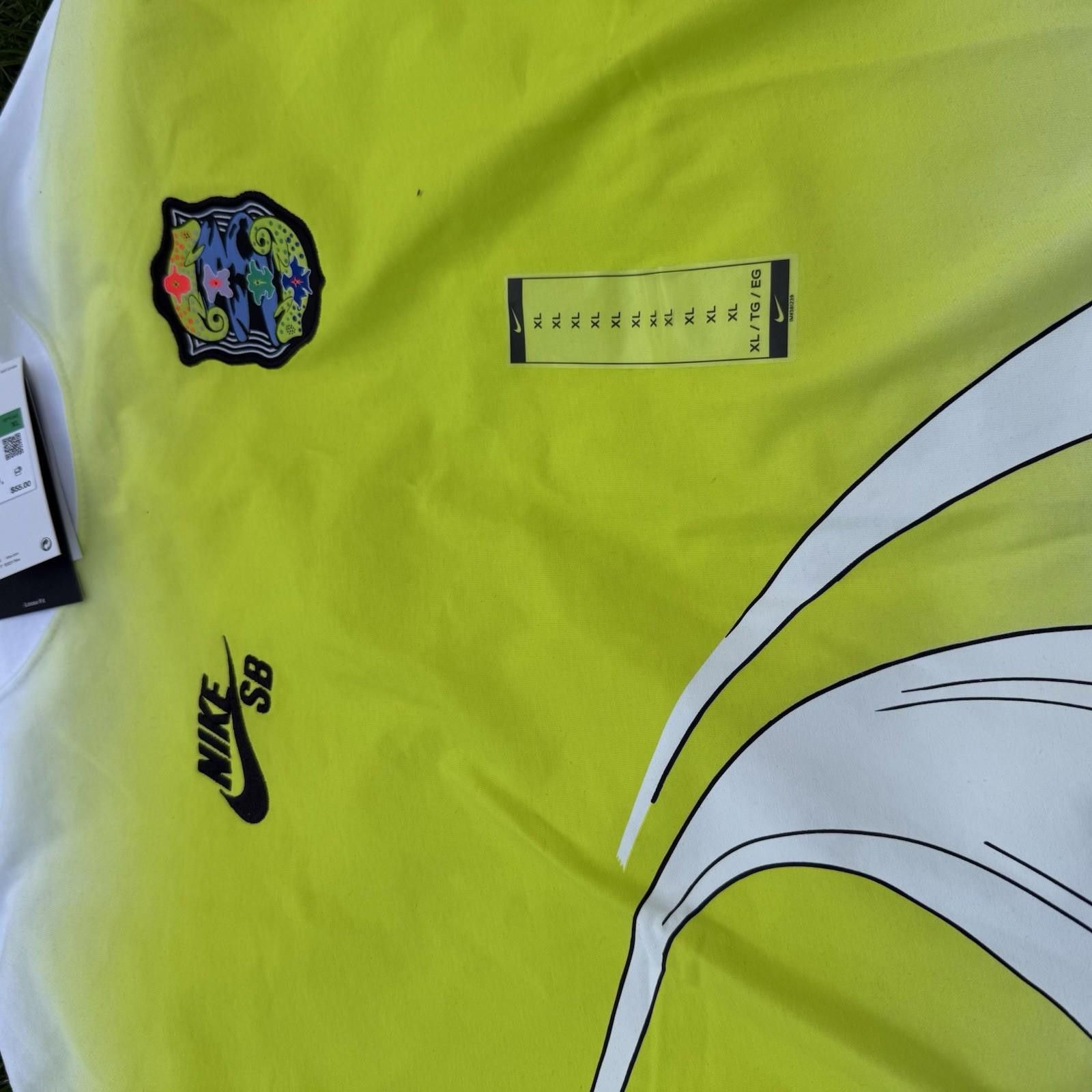 Nike Nike SB Olympics L/S Agnostic Federation Skate Tee White XL Size US XL / EU 56 / 4 - 2 Thumbnail
