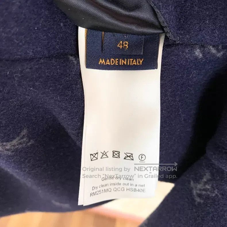 Louis Vuitton Louis Vuitton Blason reversible wool-blend long-sleeve jac Size US M / EU 48-50 / 2 - 6 Thumbnail