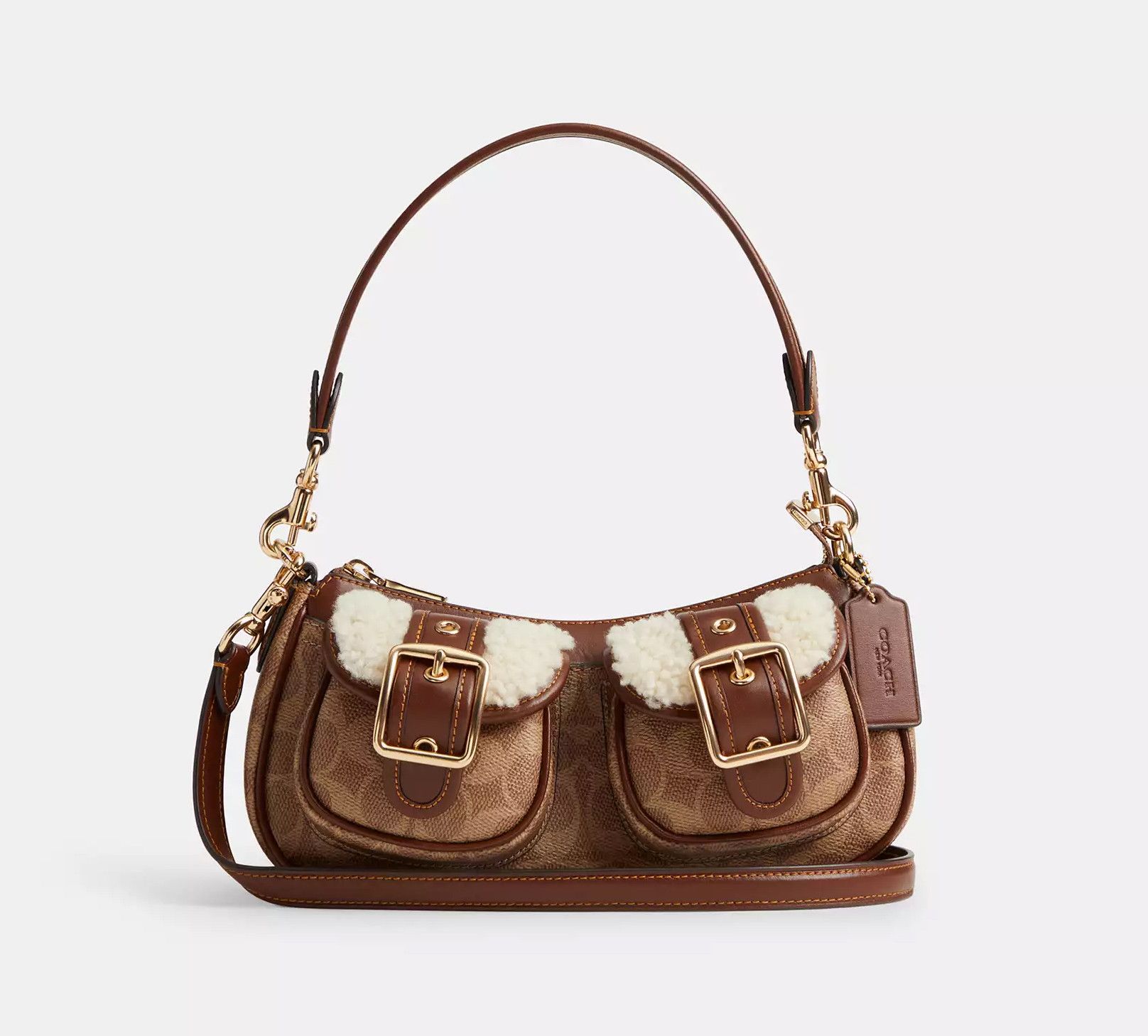 Coach Ashton Bag In Signature Canvas CY658 Size ONE SIZE - 9 Thumbnail