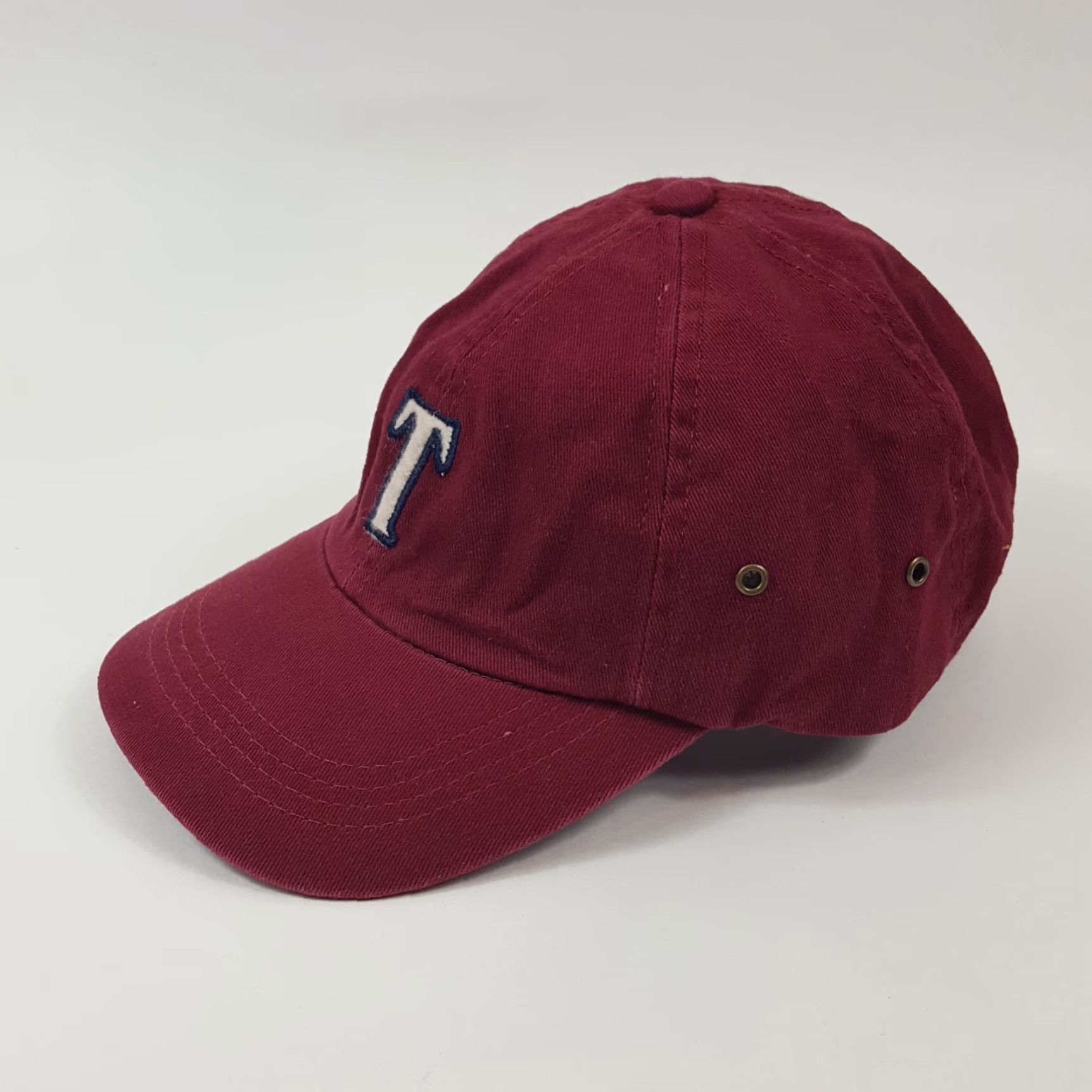 Timberland VINTAGE Timberland Baseball Cap Hat Adjustable Red Solid 2000s Y2K Outdoors Retro Mens Size ONE SIZE - 3 Thumbnail