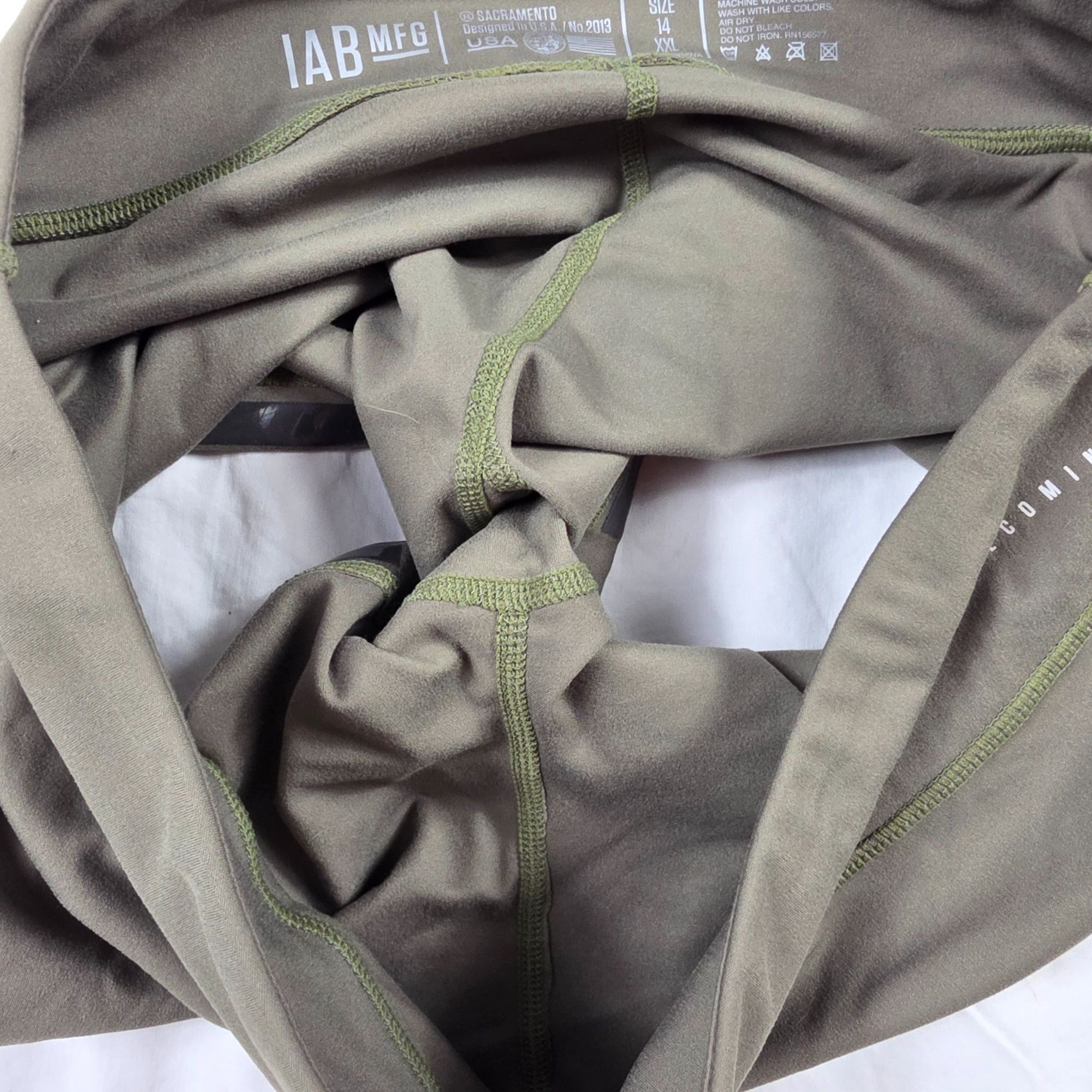 Other IAB MFG I Am Becoming Womens Size 14 XXL Olive Green Shorts Size 36" / US 14 / IT 50 - 5 Thumbnail