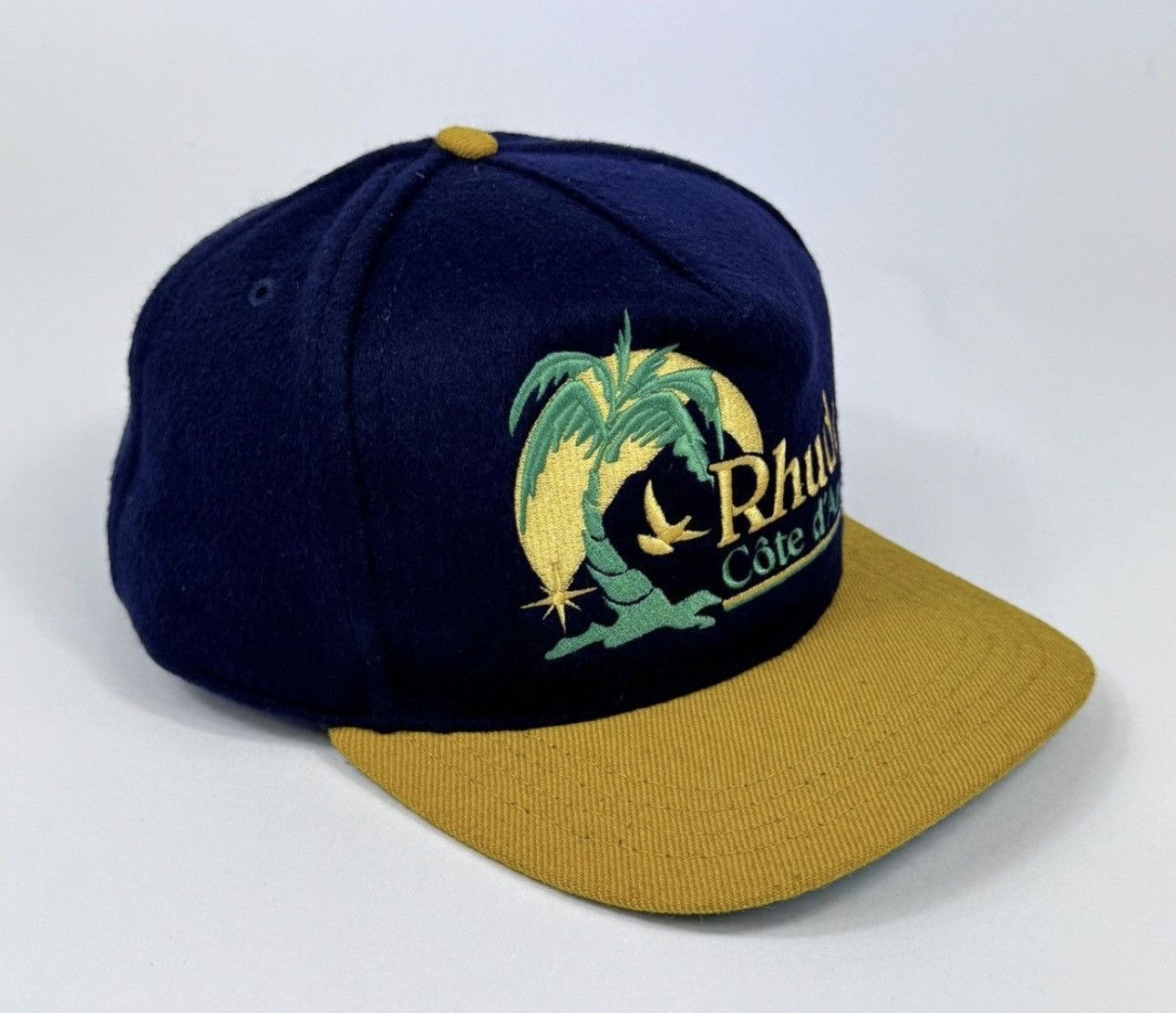 Rhude RHUDE CÔTE D’AZUR EMBROIDERED CAP Size ONE SIZE - 2 Thumbnail
