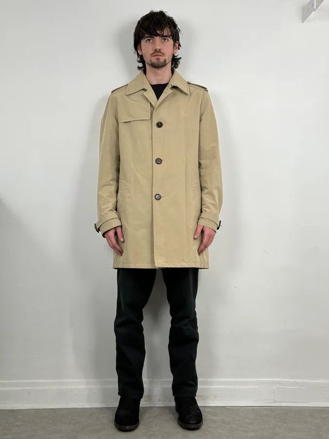 Prada AW2011 Prada Beige Classy Trench Coat Size US M / EU 48-50 / 2 - 2 Thumbnail