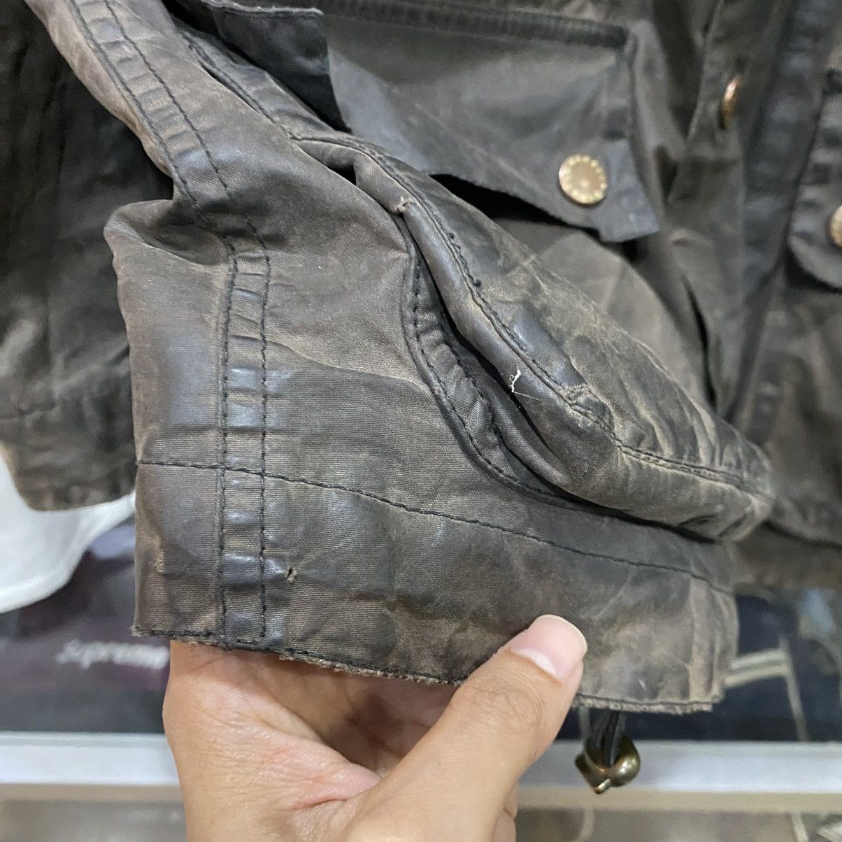 Barbour Barbour International FOG waxed parka Size US S / EU 44-46 / 1 - 12 Thumbnail
