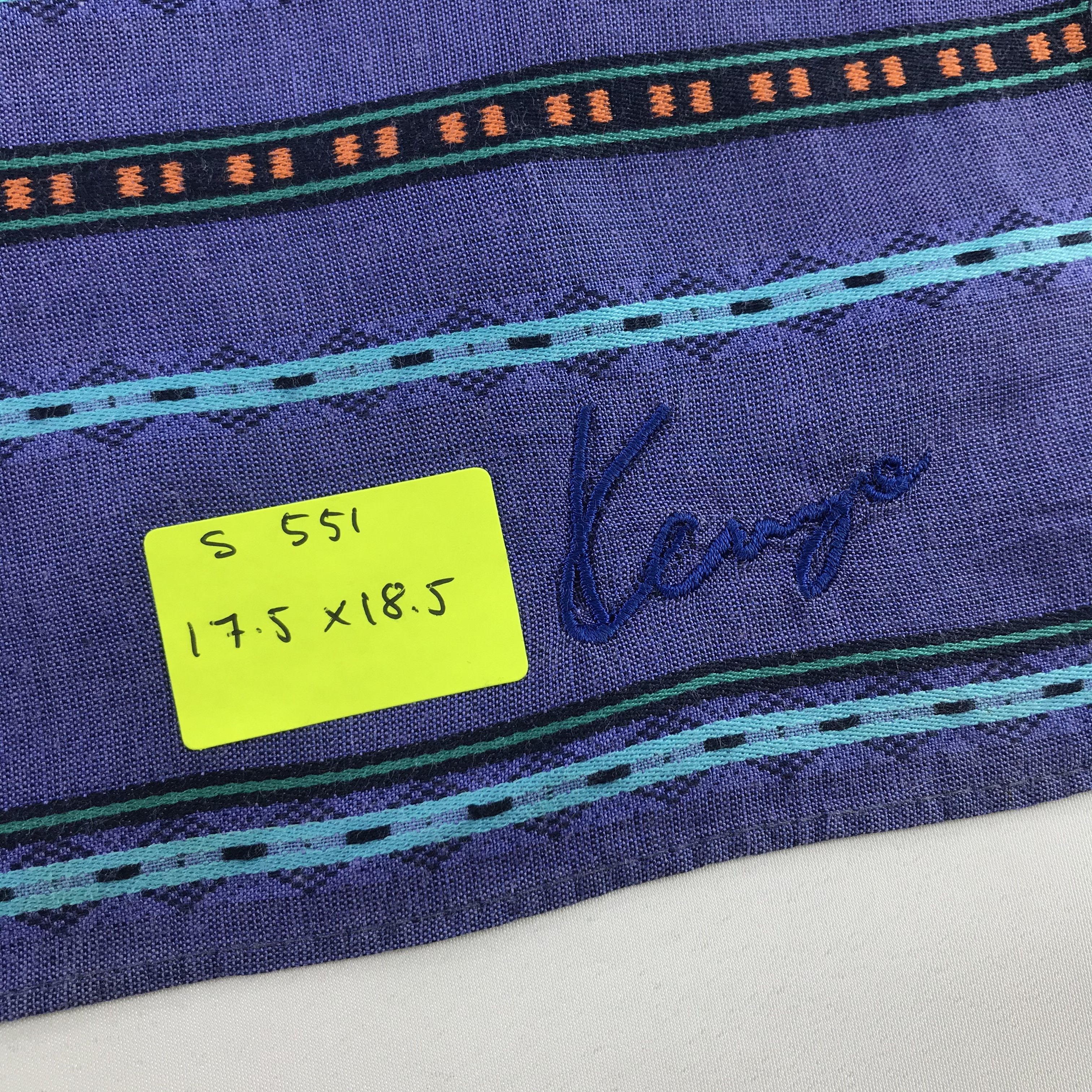 Kenzo × Vintage Kenzo Bandana / Handkerchief / Neckerchief - S551 Size ONE SIZE - 5 Thumbnail