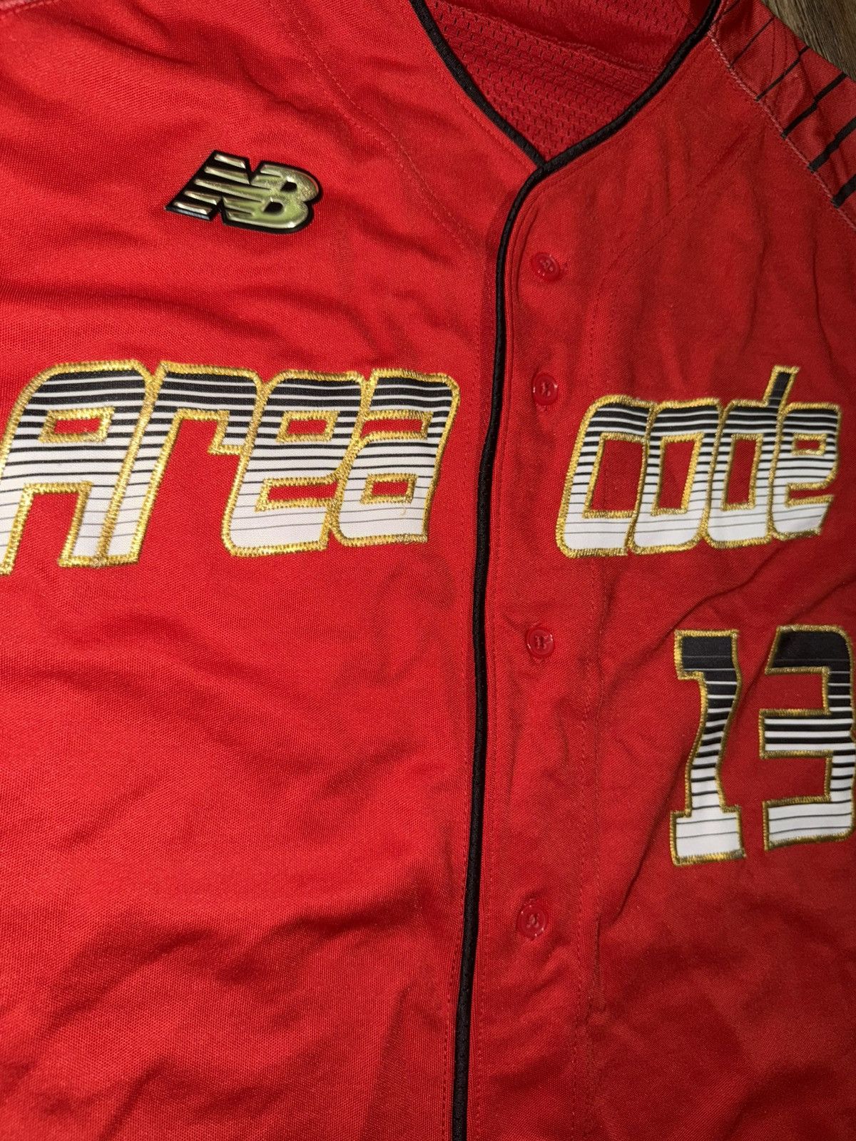 New Balance New Balance Area Code baseball jersey red men’s large Size US L / EU 52-54 / 3 - 5 Thumbnail