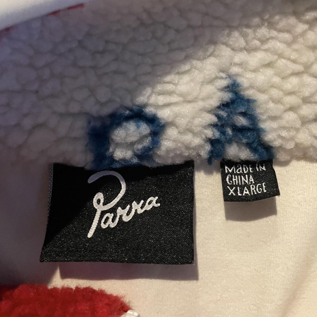 Parra Jumping Foxes Fleece Quarter Zip Size US XL / EU 56 / 4 - 4 Thumbnail