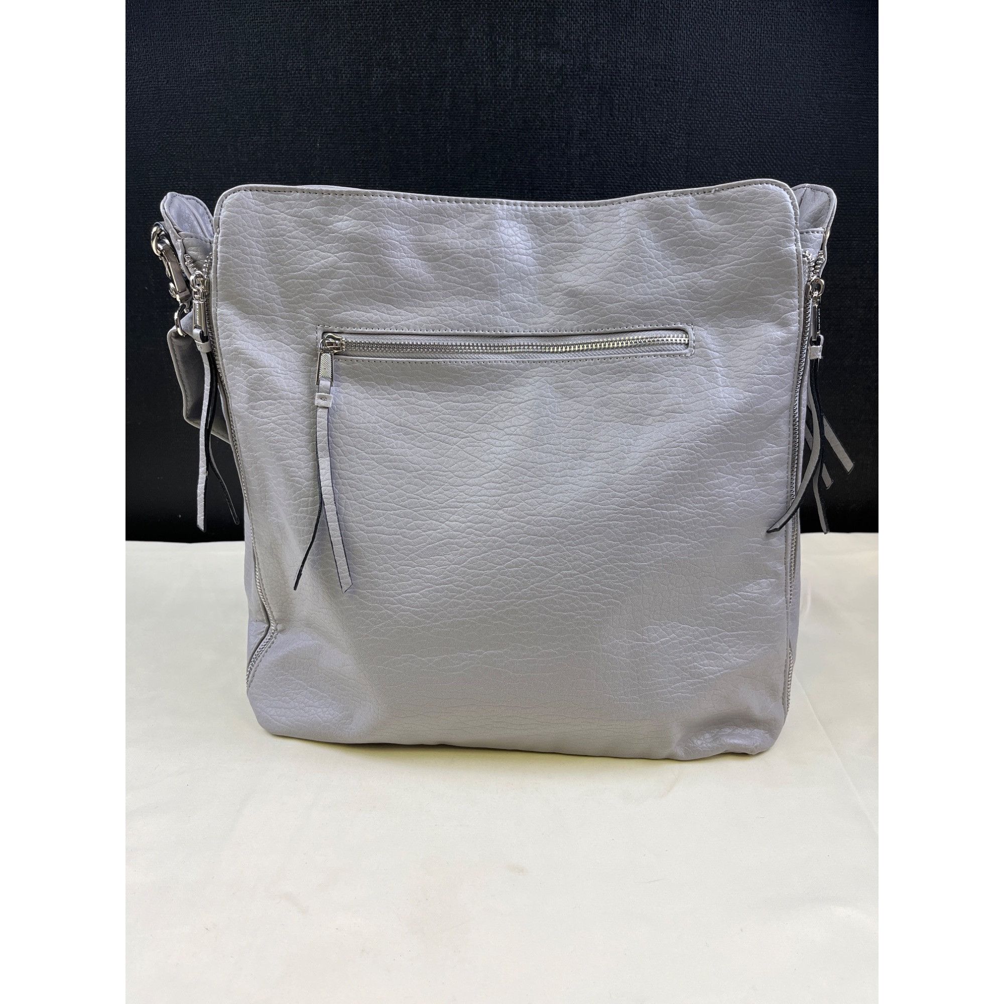 Juicy Couture Juicy Couture Women's Grey Leather Shoulder/Crossbody Bag SK Size ONE SIZE - 2 Thumbnail