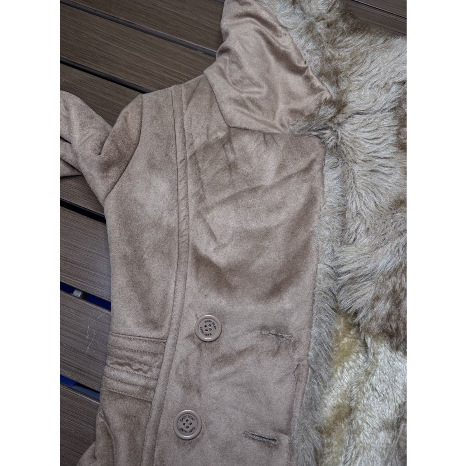 Other Vintage 90’s Baby Phat Girls Small Coat Faux Suede Size XXS / US 00 / IT 34 - 13 Thumbnail
