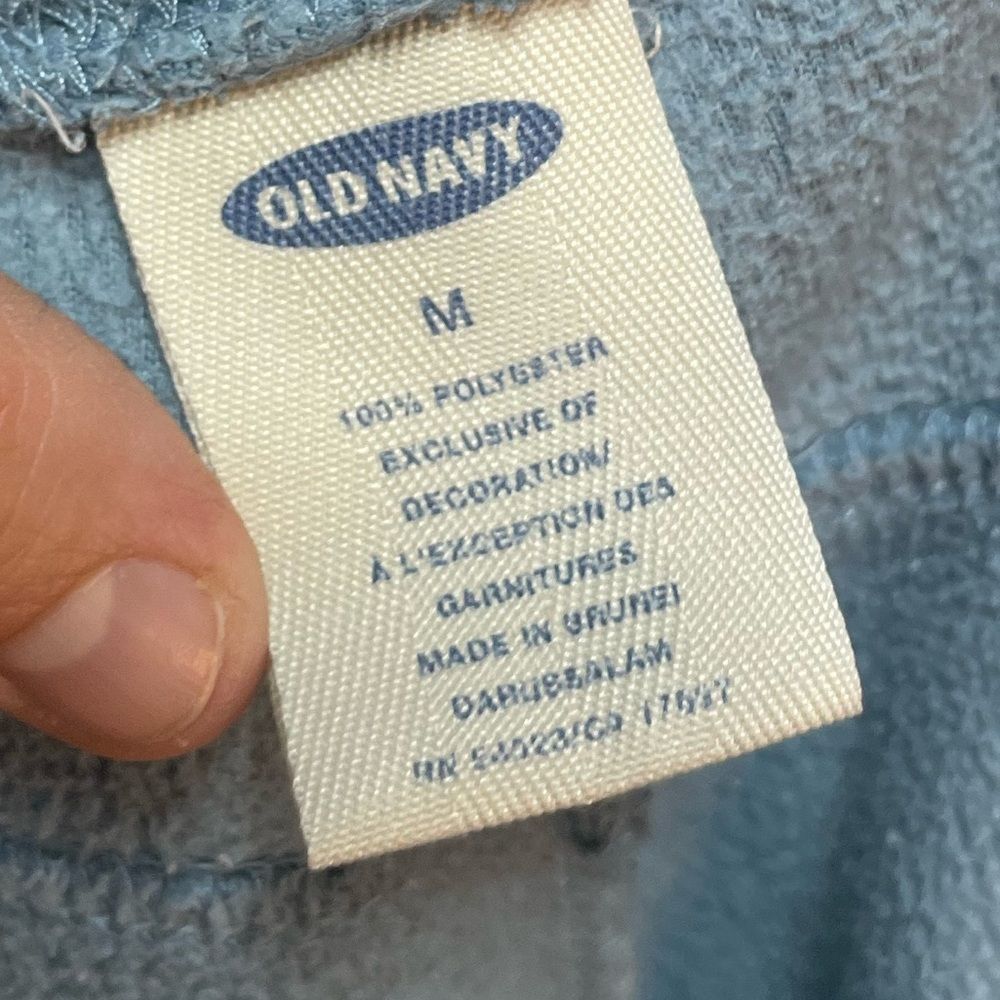 Old Navy Old Navy Terry Blue Athletic Sweatpants Medium Size 30" / US 8 / IT 44 - 4 Thumbnail