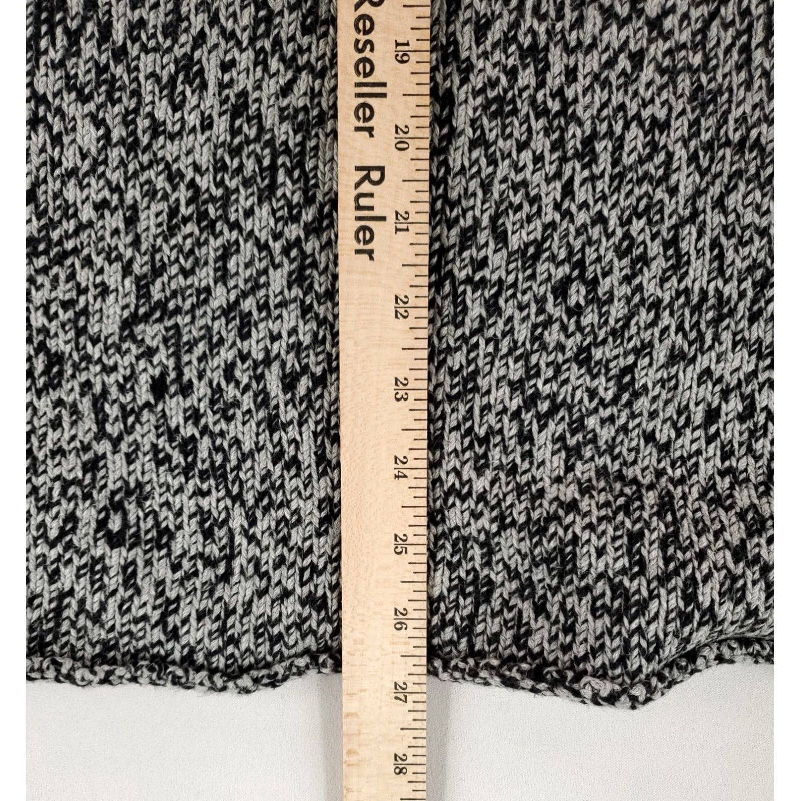 J.Crew J.CREW Sweater Roll Neck Cotton Salt Pepper Marble Black Gray Mens M Sweatshirt Pullover Black Gray Cotton Mens M Size US M / EU 48-50 / 2 - 6 Thumbnail
