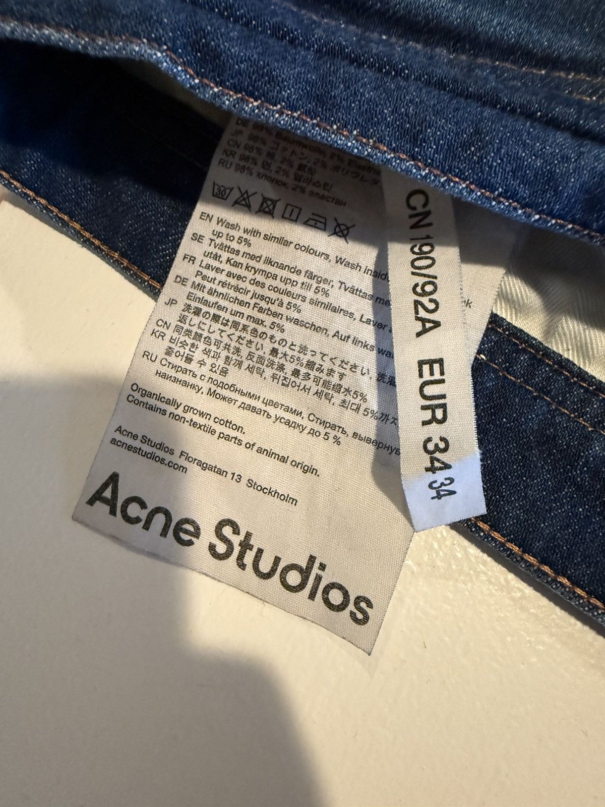 Acne Studios Narrow fit jeans Size US 31 - 7 Thumbnail