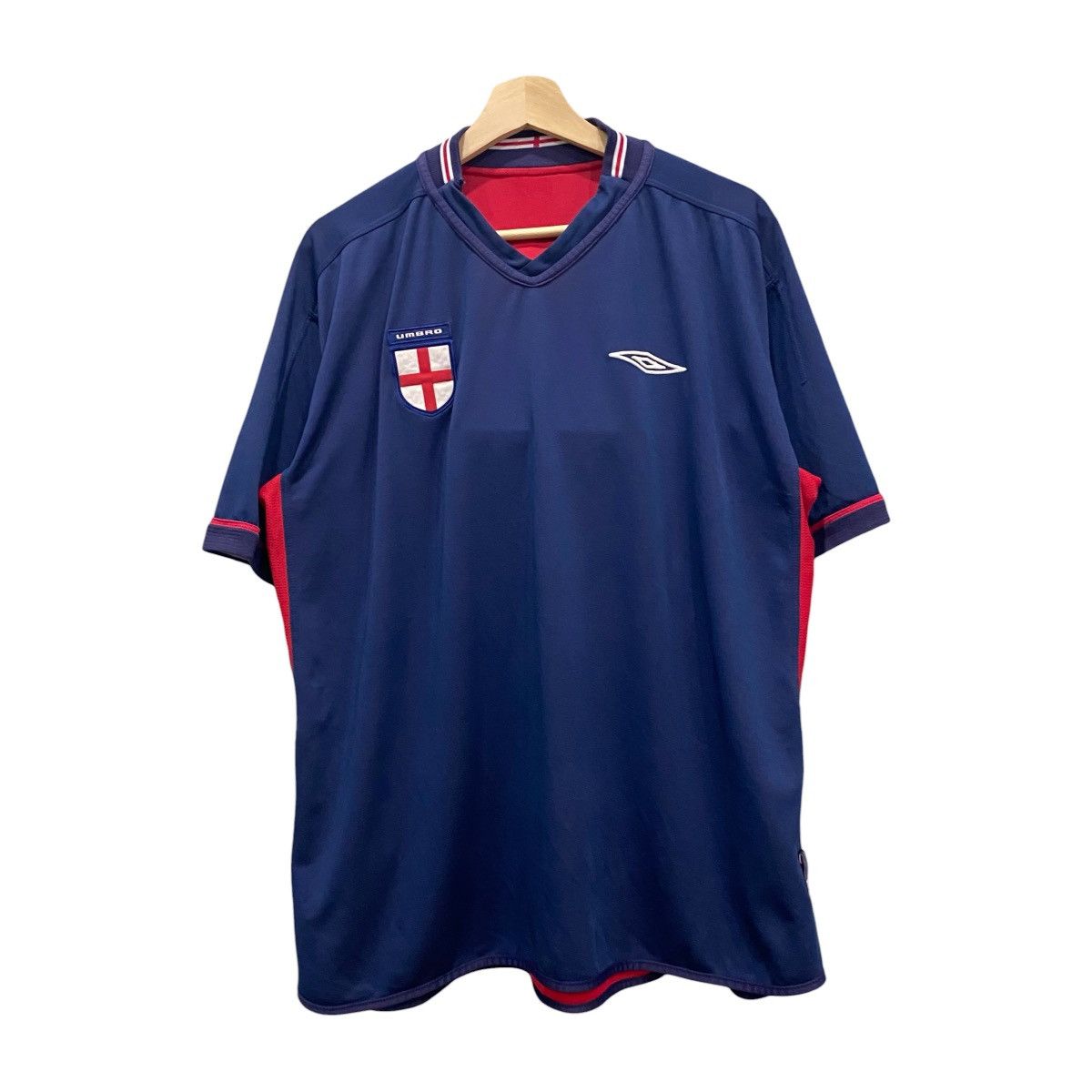 Umbro VINTAGE 2002 England World Cup Away Reversible Jersey Umbro Size US XL / EU 56 / 4 - 3 Thumbnail