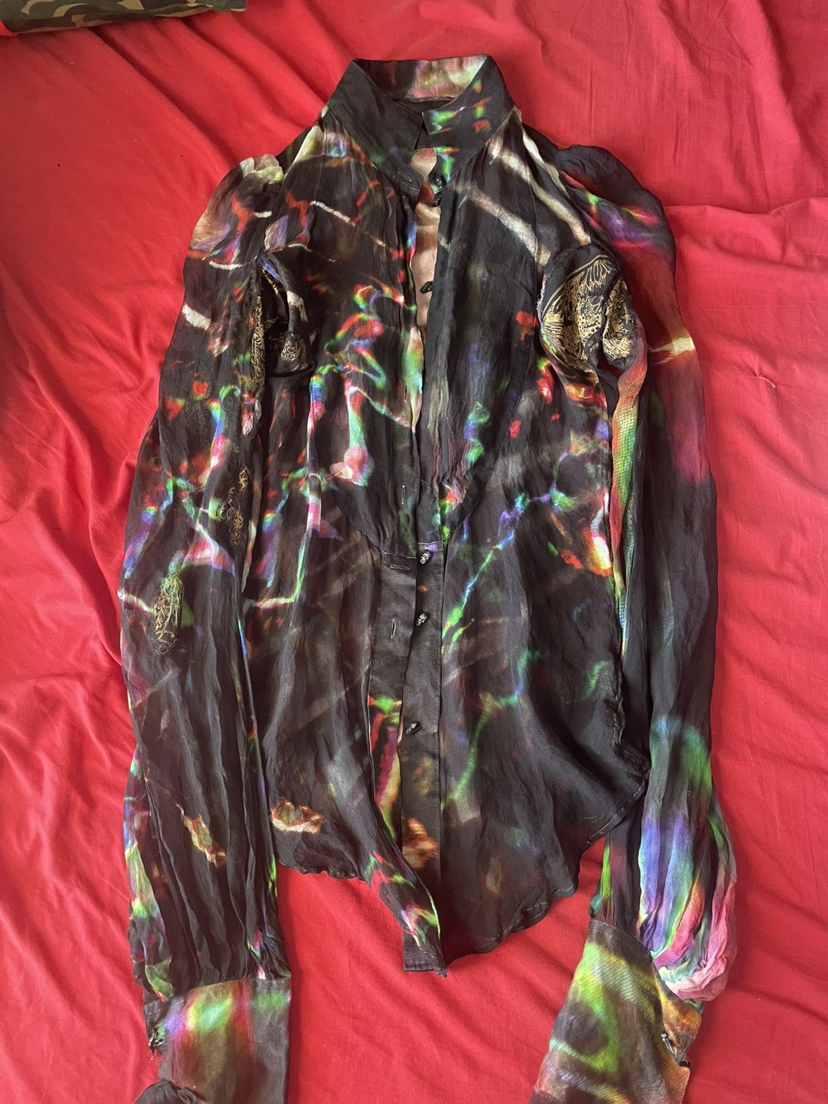 If Six Was Nine If Six Was Nine Psychedelic TXS-4 Silk Button Up Shirt Size US S / EU 44-46 / 1 - 1 Thumbnail