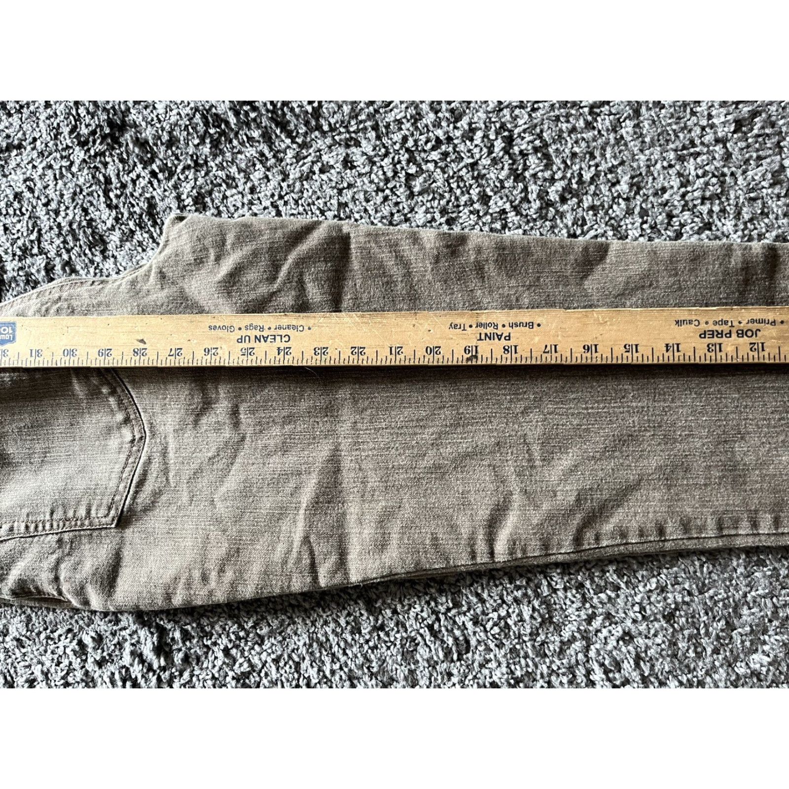 Gloria Vanderbilt Gloria Vanderbilt Amanda Jeans Women 6 Brown Khaki Tapered Jean Size 28" / US 6 / IT 42 - 6 Thumbnail