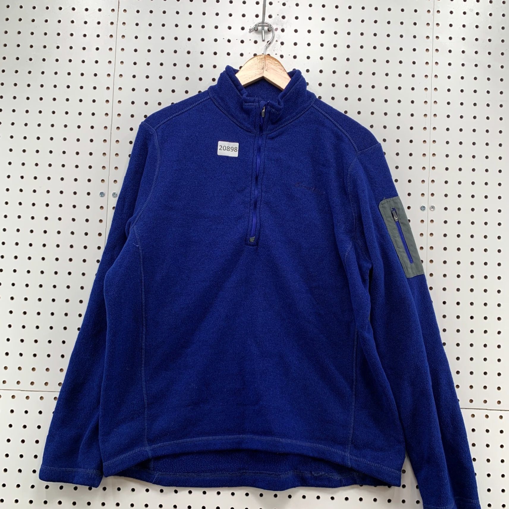 Eddie Bauer Eddie Bauer Womens 1/4 Zip Pullover Sweatshirt Blue XL Fits 23x27 Pocket Sweatshirt Pullover Zip Knit High Neck Activewear Womens XL Blue Eddie Bauer Size XL / US 12-14 / IT 48-50 - 7 Thumbnail