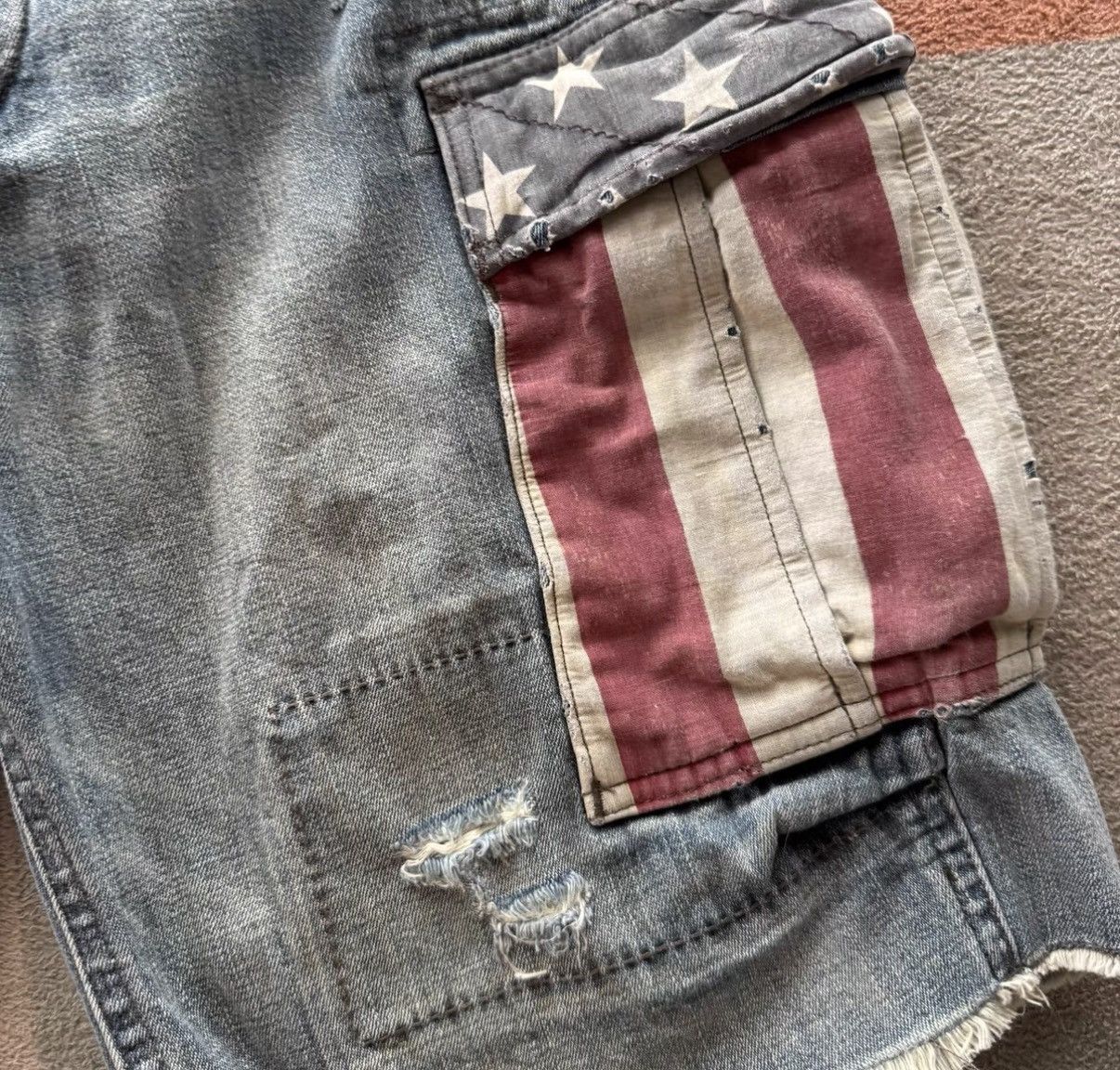 Denim & Supply Ralph Lauren Denim Supply Ralph Lauren Polo RL Denim Shorts K22 Size US 29 - 3 Thumbnail