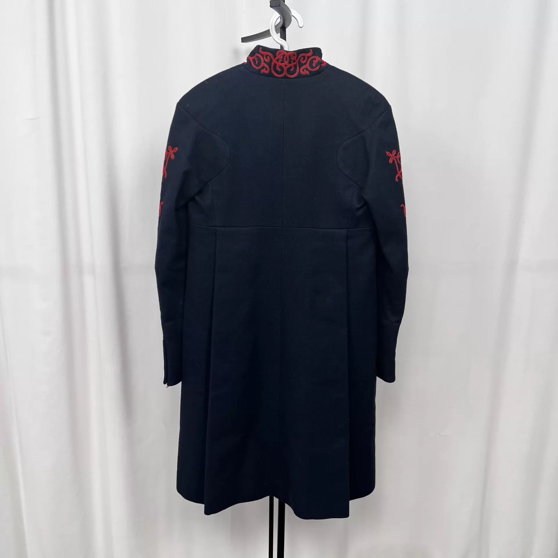 Chanel Chanel Runway Wool Coat Navy Blue 34 Size XS / US 0-2 / IT 36-38 - 2 Thumbnail