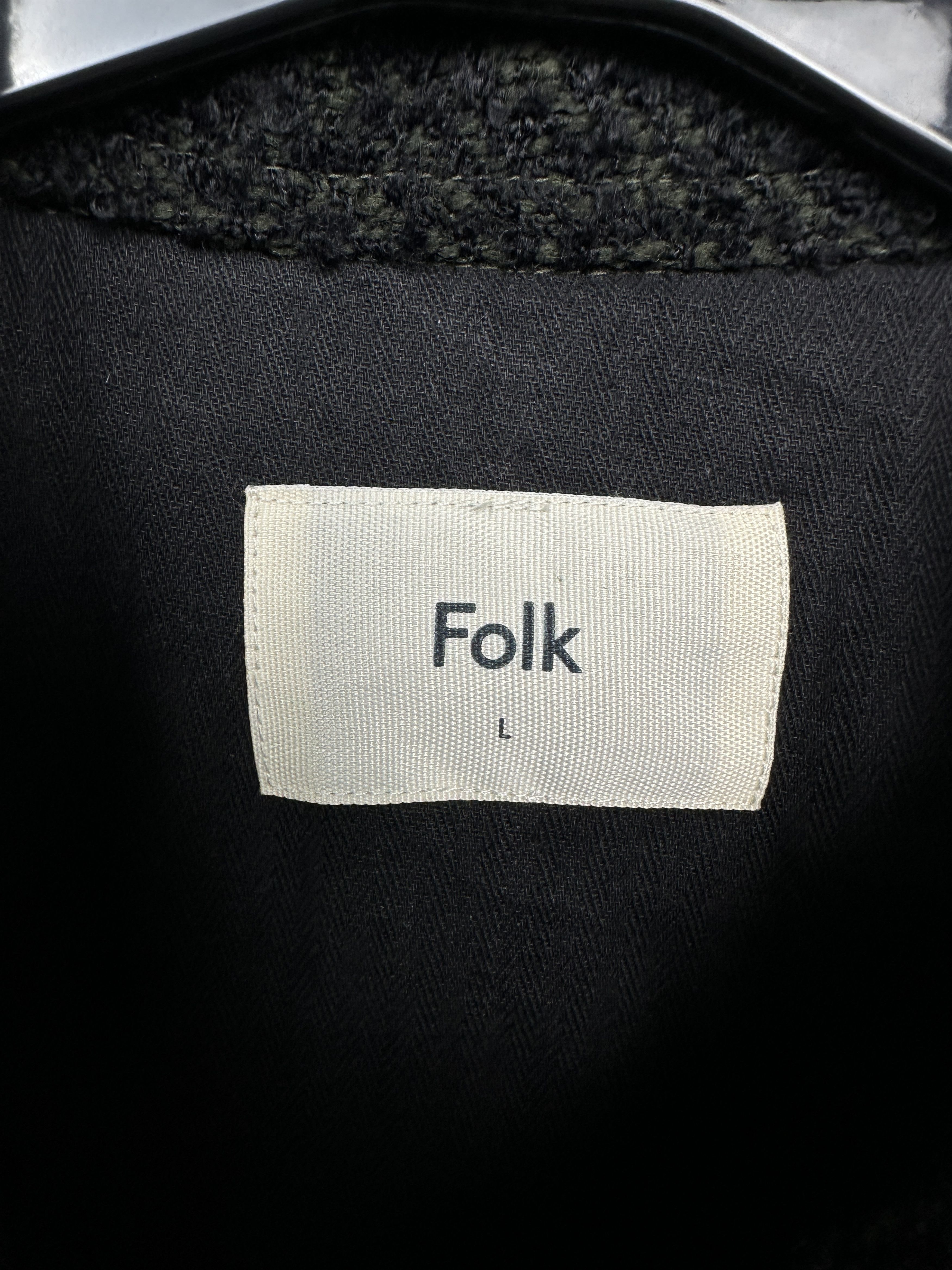 Folk NEW!! Folk Mens Box Over Shirt Jacket Size US L / EU 52-54 / 3 - 3 Thumbnail