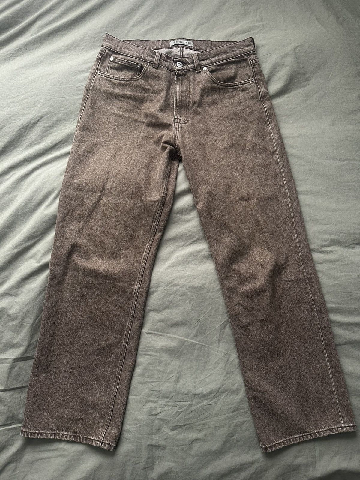 パンツ Our Legacy Emporio Armani TERZO CUT JEAN Our Legacy - Terzo Cut Jeans Calabria Nduja
