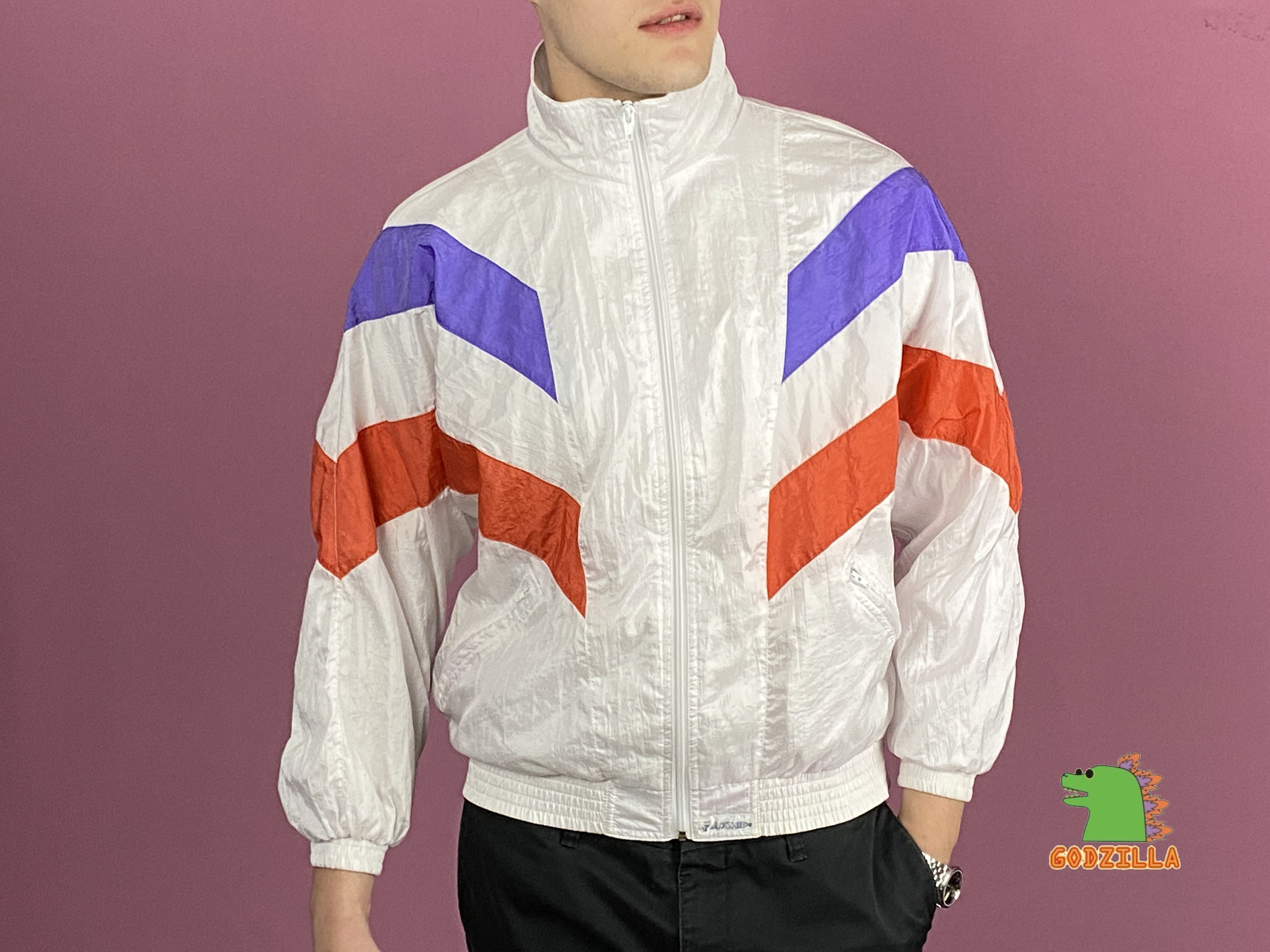 Vintage Flagship Vintage Men's Windbreaker Jacket - S Size US S / EU 44-46 / 1 - 1 Thumbnail