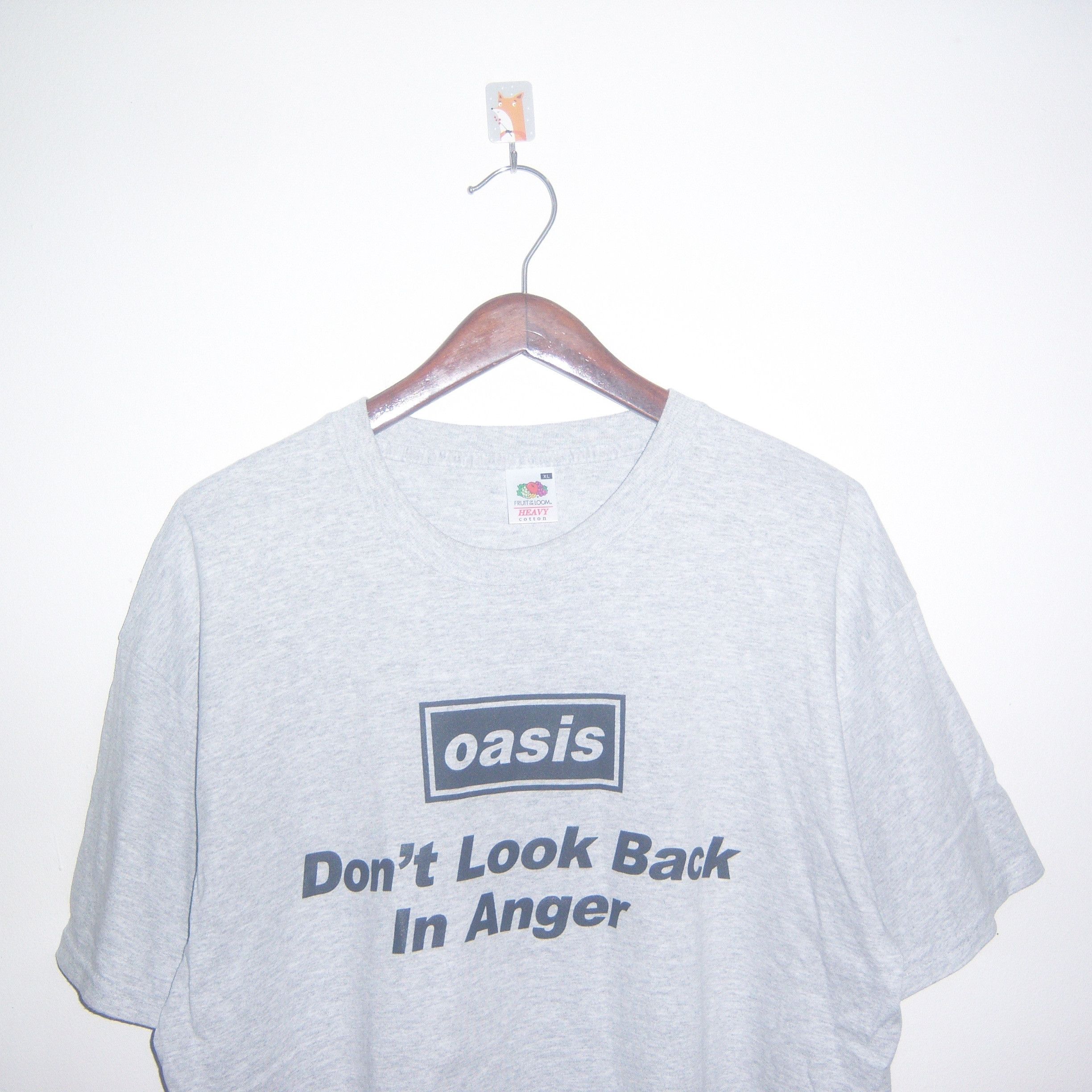 Band Tees × Fruit Of The Loom Oasis - Dont look back in Anger Band Tees Size US XL / EU 56 / 4 - 4 Thumbnail