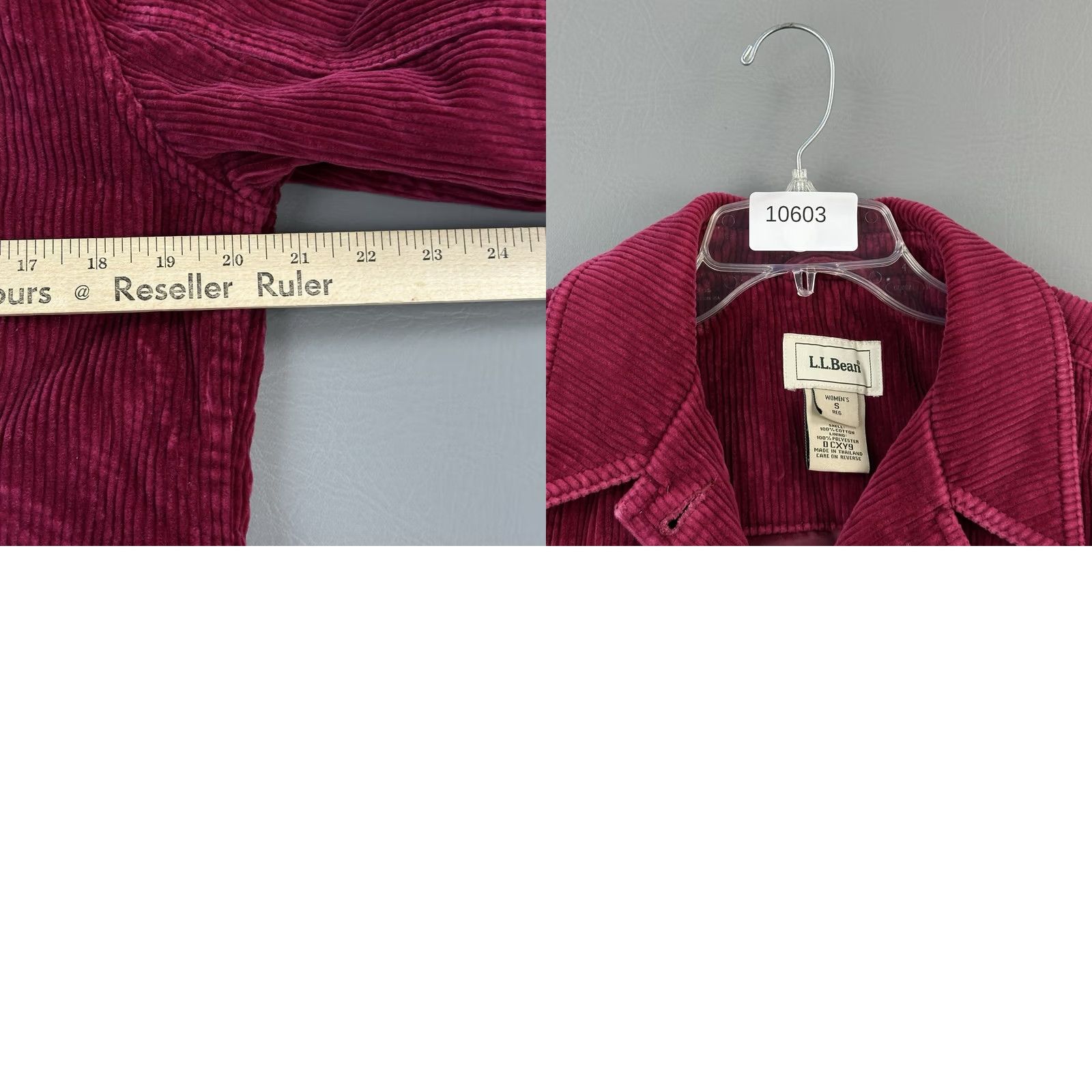 Vintage VINTAGE L.L. Bean Corduroy Chore Jacket Women’s Small Button Front Barn Coat Y2K Size S / US 4 / IT 40 - 9 Thumbnail