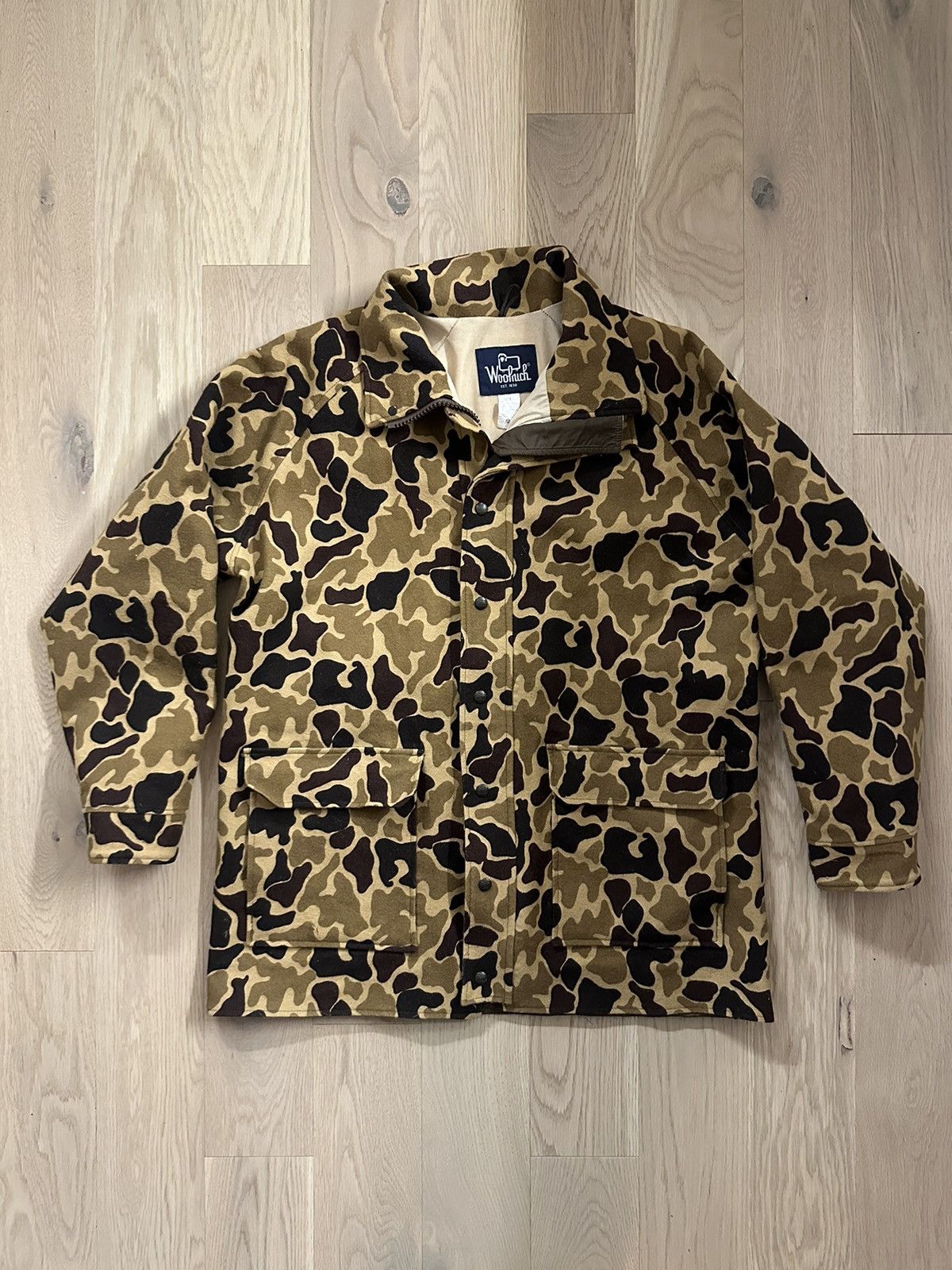 Woolrich Woolen Mills Gore-Tex Woolrich Camo Jacket RARE Size US L / EU 52-54 / 3 - 1 Thumbnail