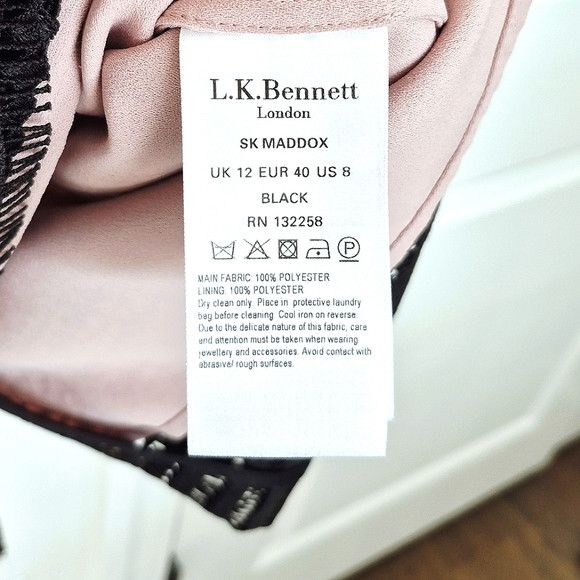 LK Bennett Lace Skirt Party Special Occasion Spring Summer Work Size 30" / US 8 / IT 44 - 14 Thumbnail