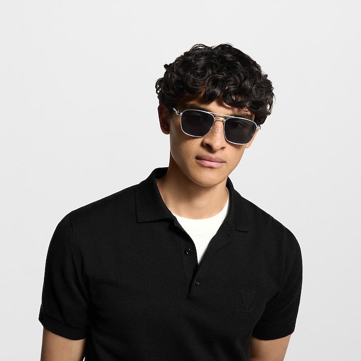 Louis Vuitton LV Signature Metal Square Sunglasses Size ONE SIZE - 7 Thumbnail