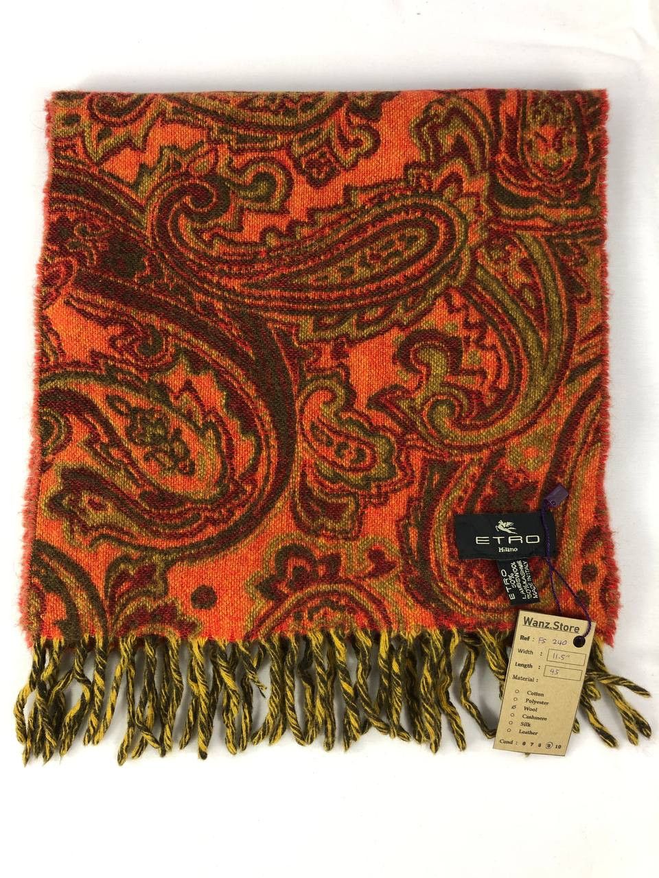 Etro Etro Paislee Scarf / Muffler / Neckwear FS240 Size ONE SIZE - 8 Thumbnail