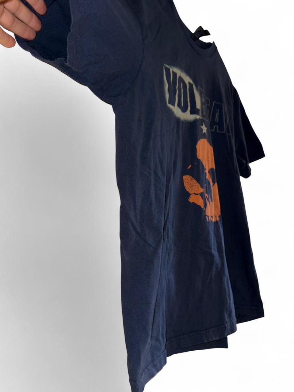 Gildan Navy VOLBEAT ‘Star Power Skull’ T-Shirt Size US L / EU 52-54 / 3 - 3 Thumbnail