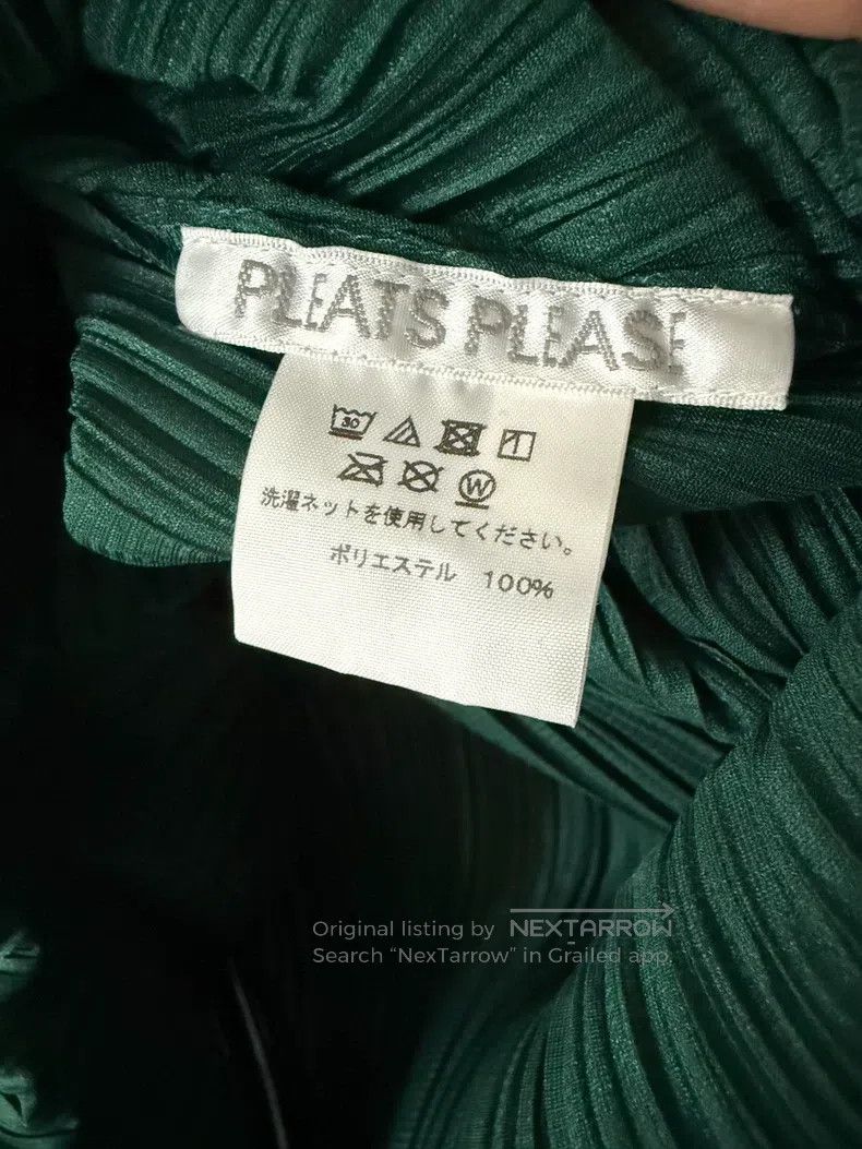Issey Miyake Issey Miyake size:3 Green Dress Size S / US 4 / IT 40 - 4 Thumbnail