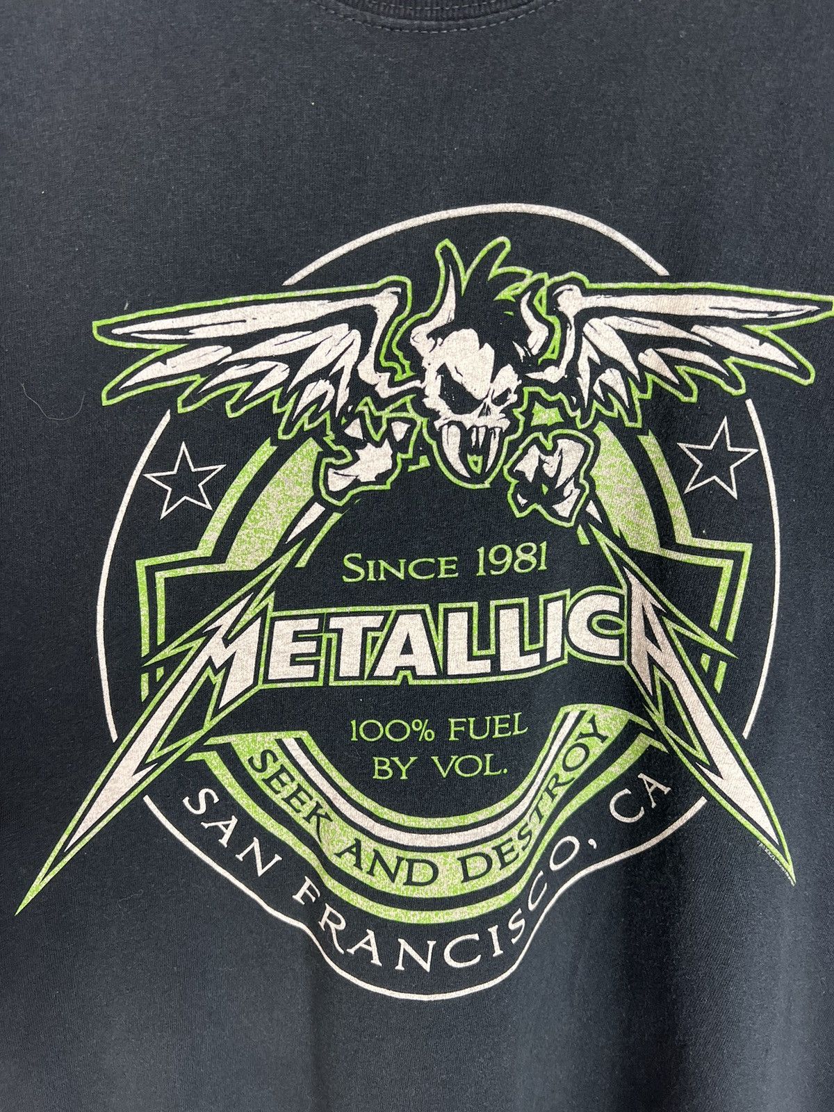 Band Tees Vintage Metallica Seek and Destroy Rock Band Tank Top Tee Size US L / EU 52-54 / 3 - 4 Thumbnail