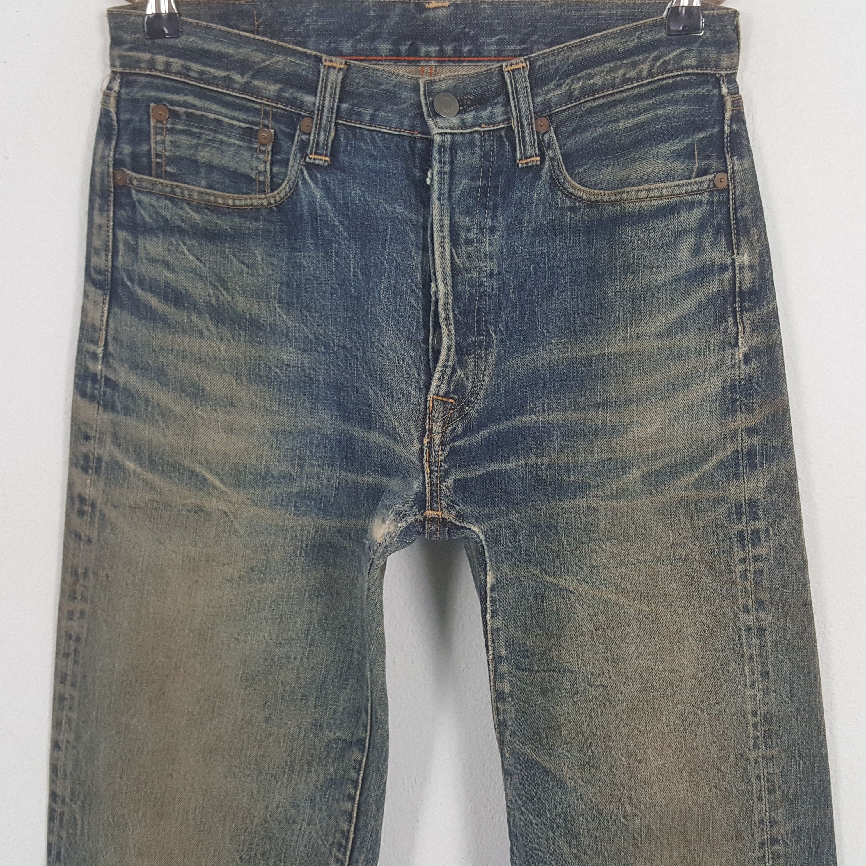 45rpm × Vintage Vintage 45rpm Selvedge Japanese Brand Denim Jeans Size US 30 / EU 46 - 2 Thumbnail