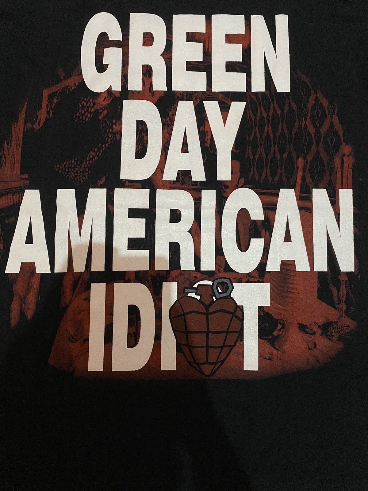 Band Tees × Vintage 🔥RARE🔥 Green Day American Idiot Cover Album Boot tee Size US L / EU 52-54 / 3 - 8 Thumbnail