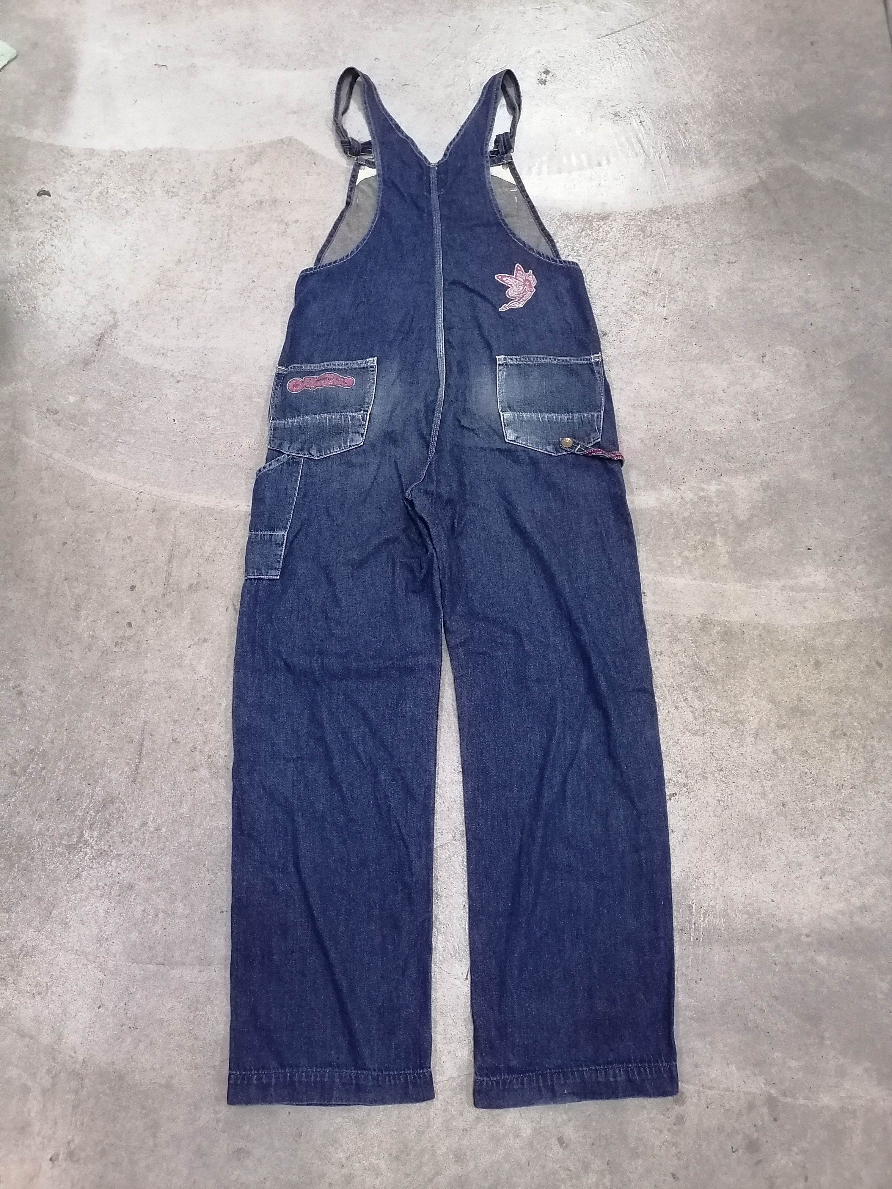 Hysteric Glamour × Japanese Brand Hysteric Glamour Distressed Denim Overall Size 33" - 8 Thumbnail