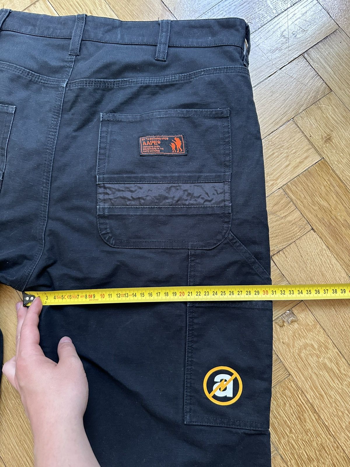 Aape Aape Vintage Carpenter Japanese Style Mens Pants Size US 32 / EU 48 - 15 Thumbnail