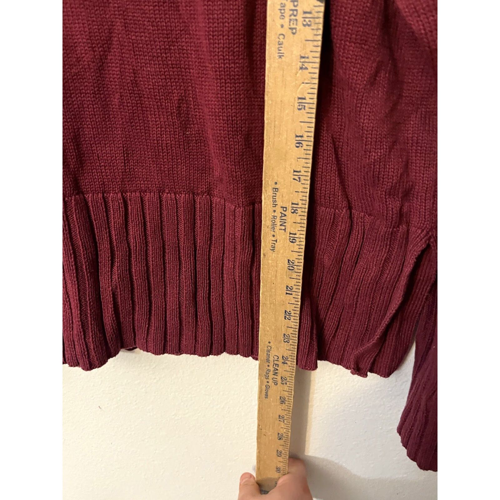 Gap Gap Sweater Women’s XS Red Knit Chunky Fisherman Ribbed Cottage Preppy Size XS / US 0-2 / IT 36-38 - 4 Thumbnail