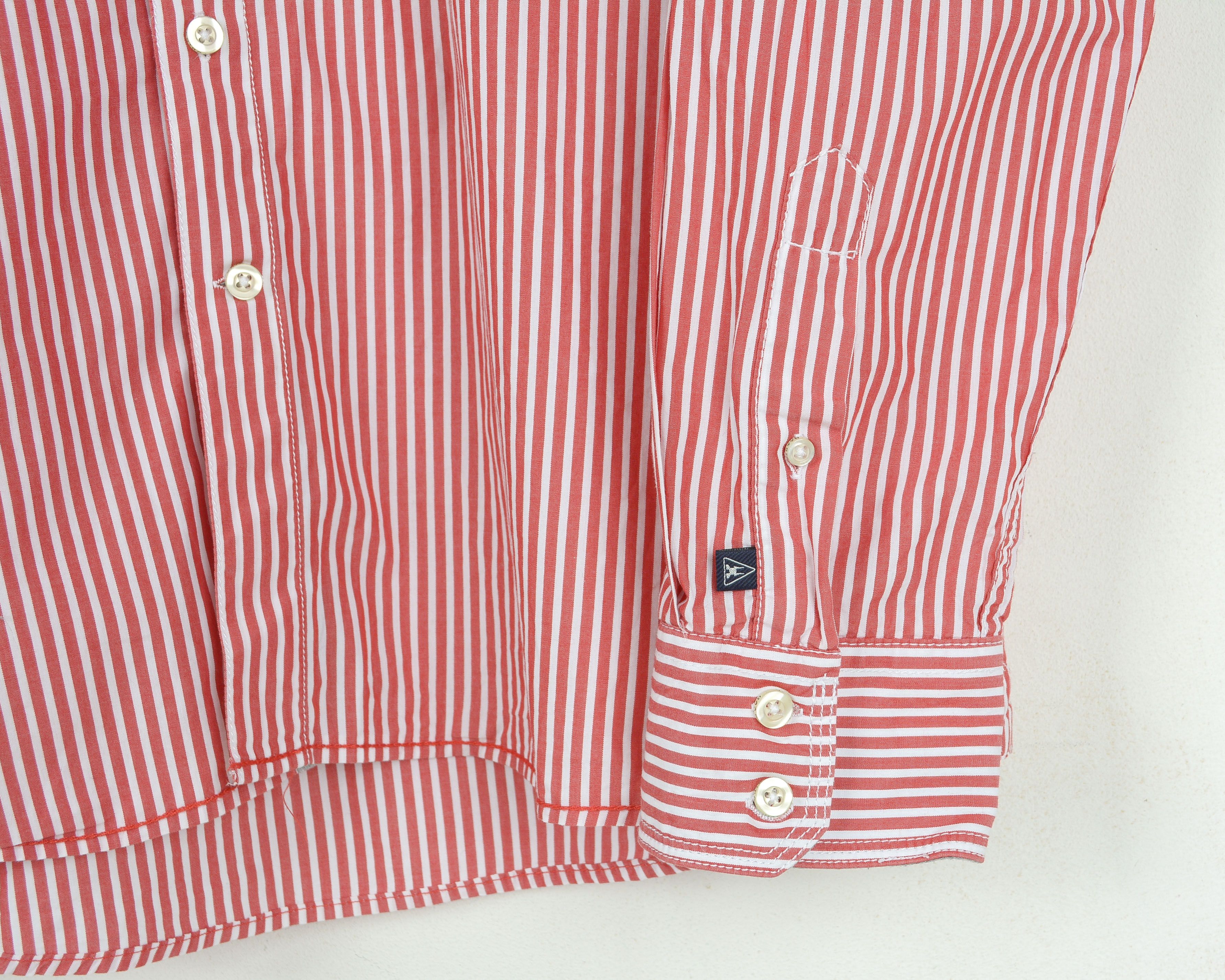 Other GAASTRA Casual Shirt Cotton Striped Long Sleeved Button Size US XL / EU 56 / 4 - 4 Thumbnail