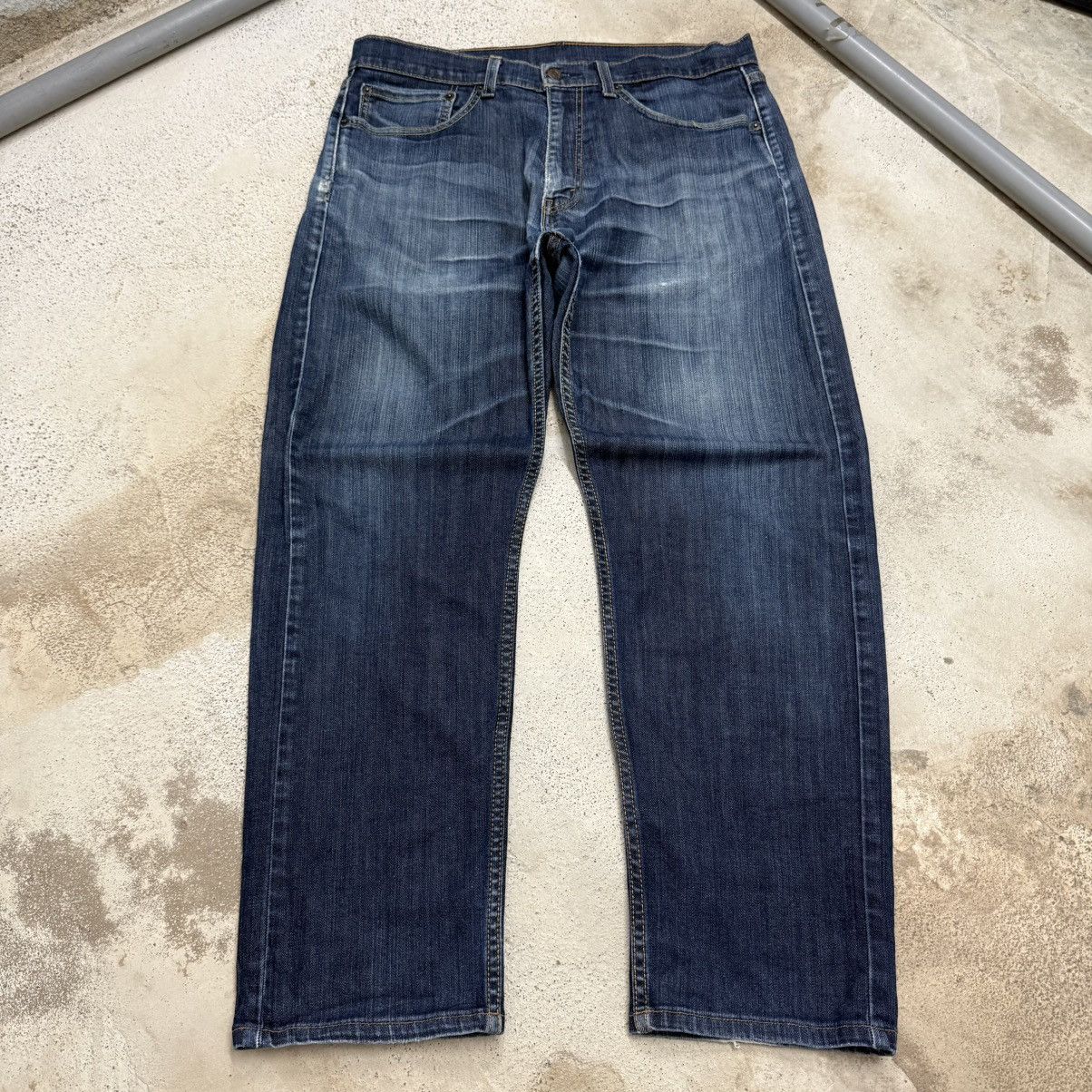 Levi's Levis 505 Modern Whisker Distressed Denim Pants Size US 34 / EU 50 - 3 Thumbnail