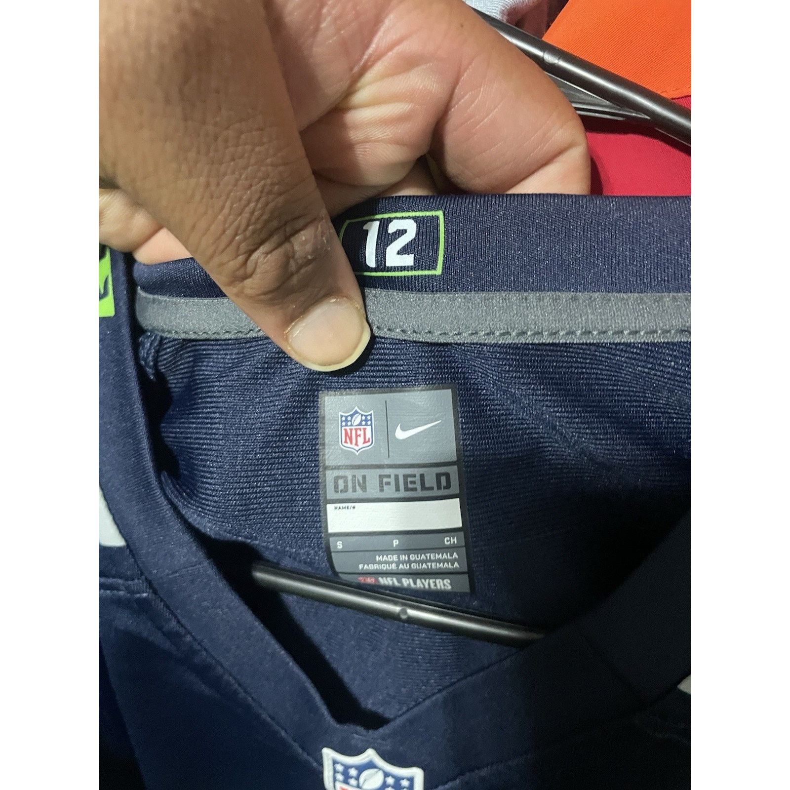 Nike Size S- Youth Seattle Seahawks DK Metcalf #14 Nike Jersey Size US S / EU 44-46 / 1 - 3 Thumbnail