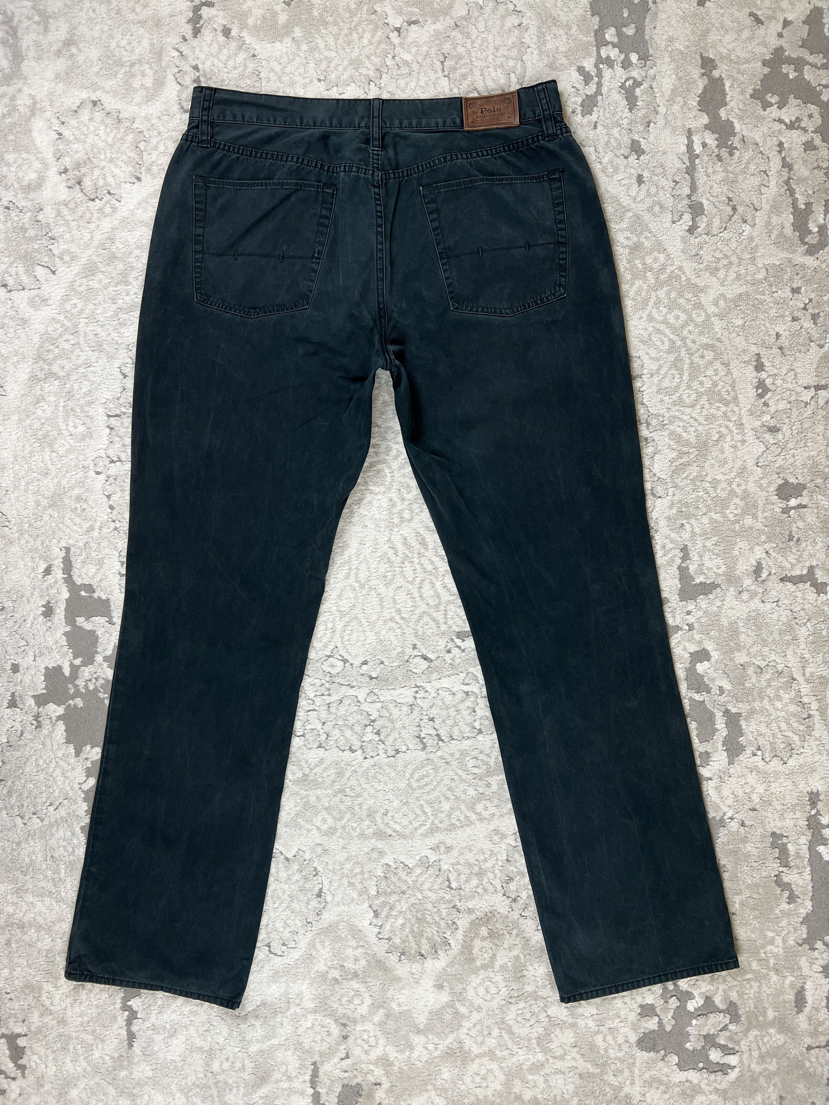 Polo Ralph Lauren Polo Ralph Lauren Pants Trousers Dark Green Washed Effect Size US 36 / EU 52 - 6 Thumbnail