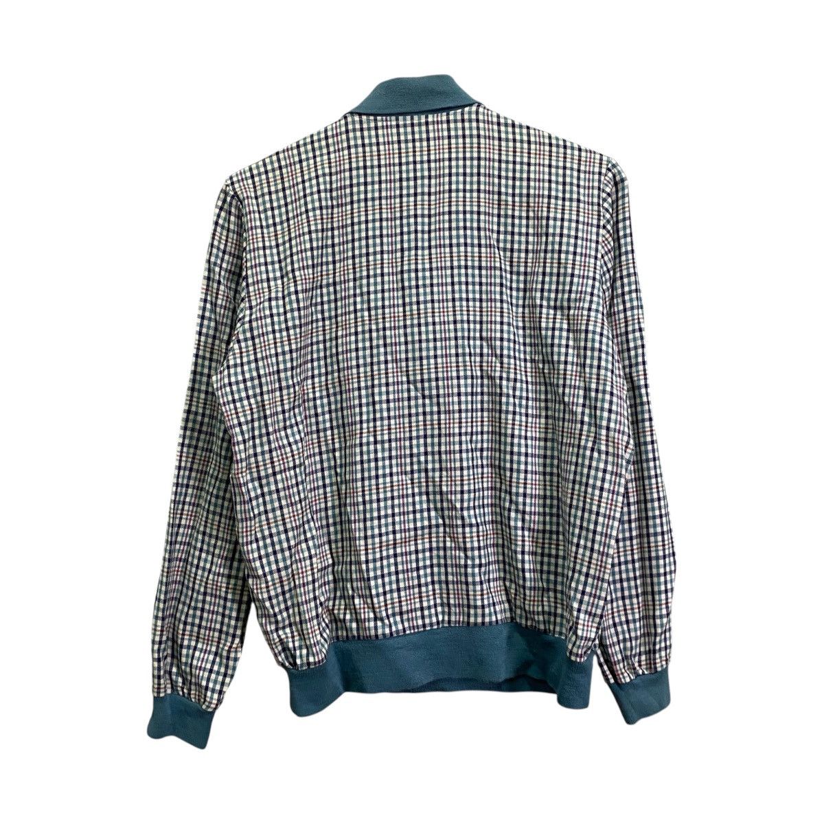 Burberry Vintage 80s Burberrys Nova Check Pullover Polo Banded Waist Size US L / EU 52-54 / 3 - 2 Thumbnail
